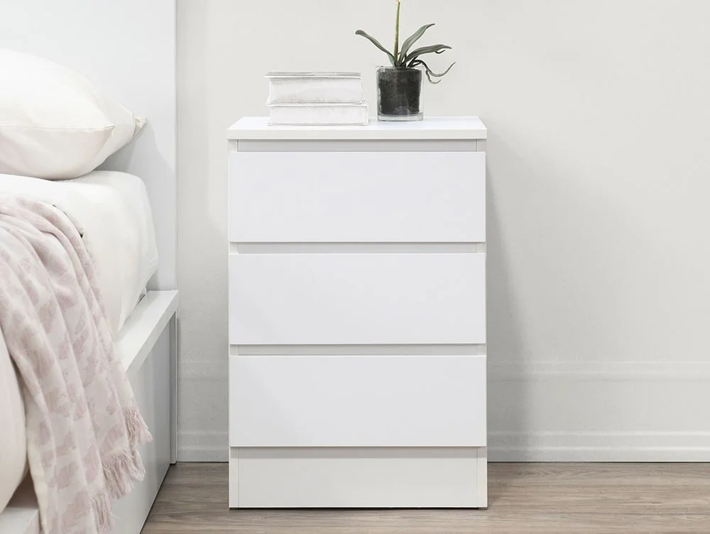 Birlea Oslo 3 Drawer Bedside