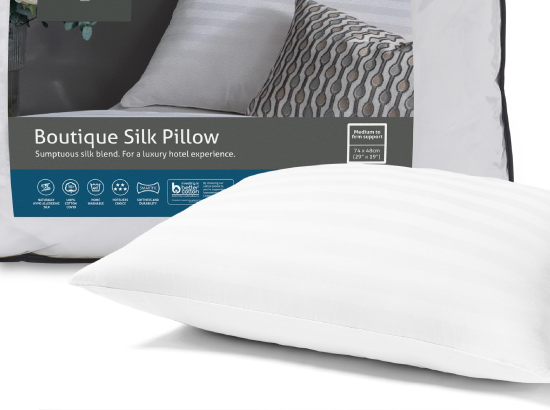 Boutique Silk Pillow