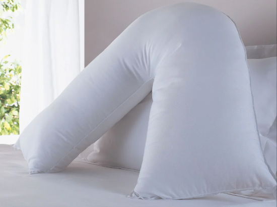 Back Support V-shape Pillow