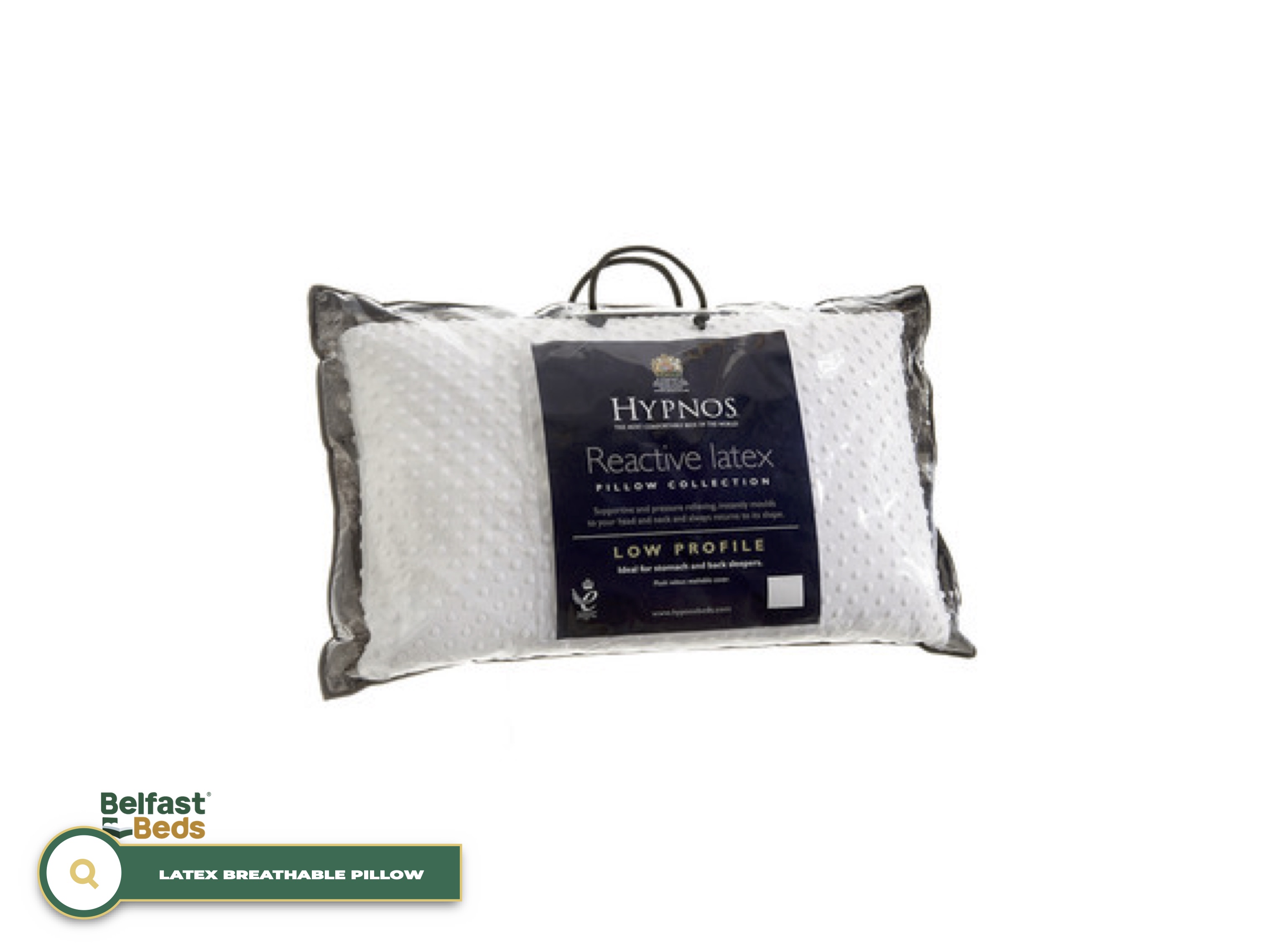 Low-Profile Latex Pillow