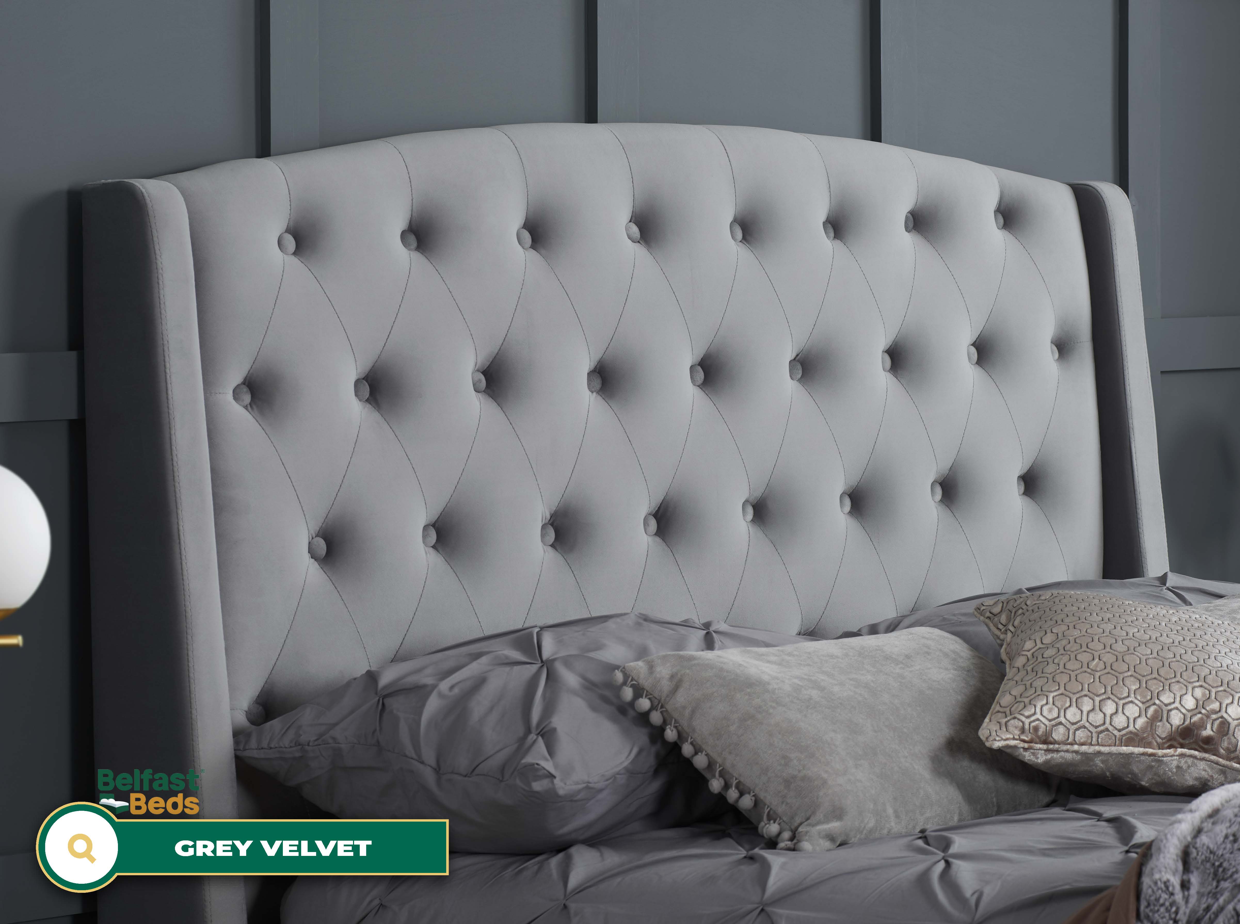 Birlea Balmoral Fabric Bed Frame thumbnail 2