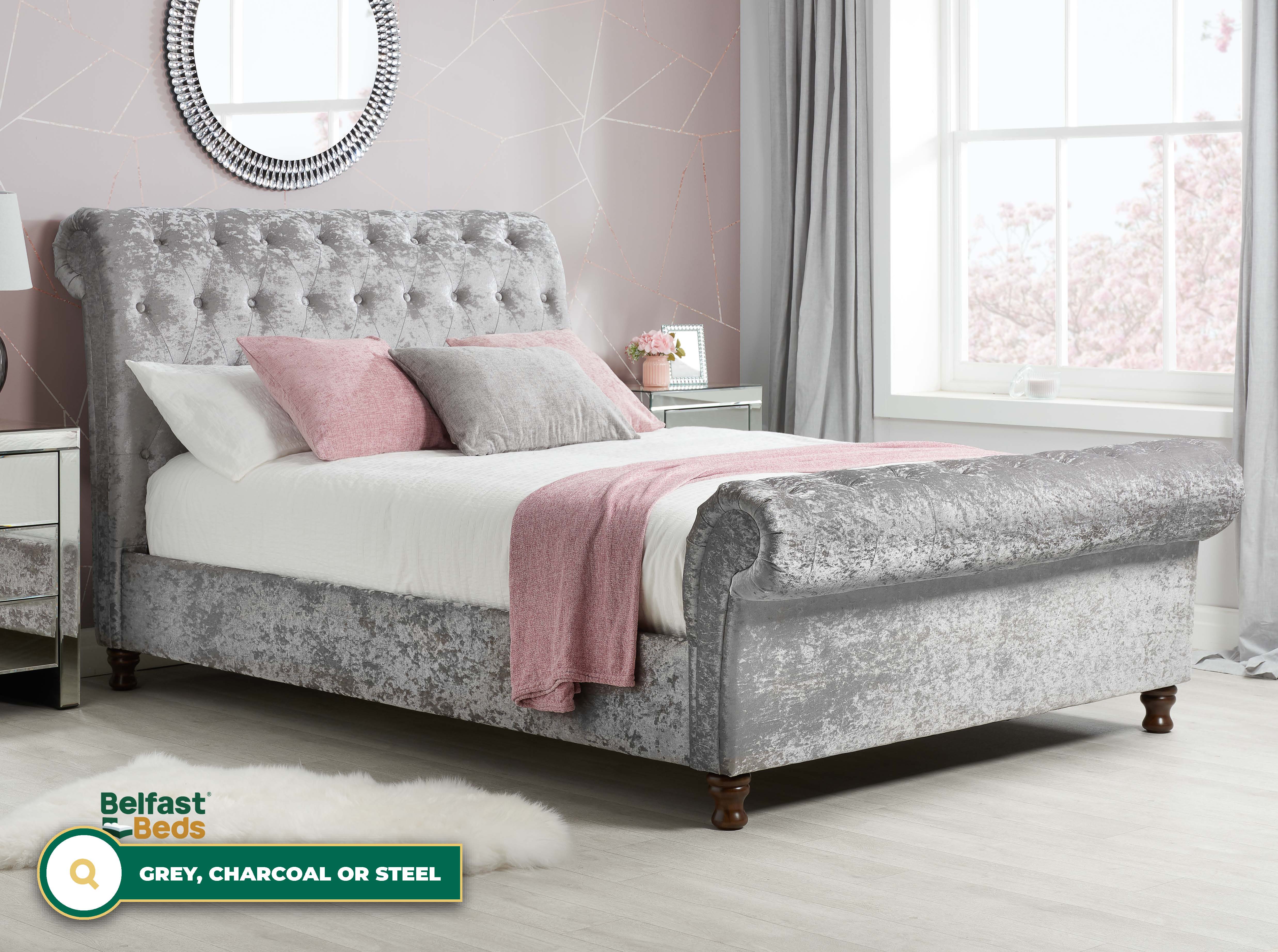 Birlea Castello Fabric Bed Frame thumbnail 3
