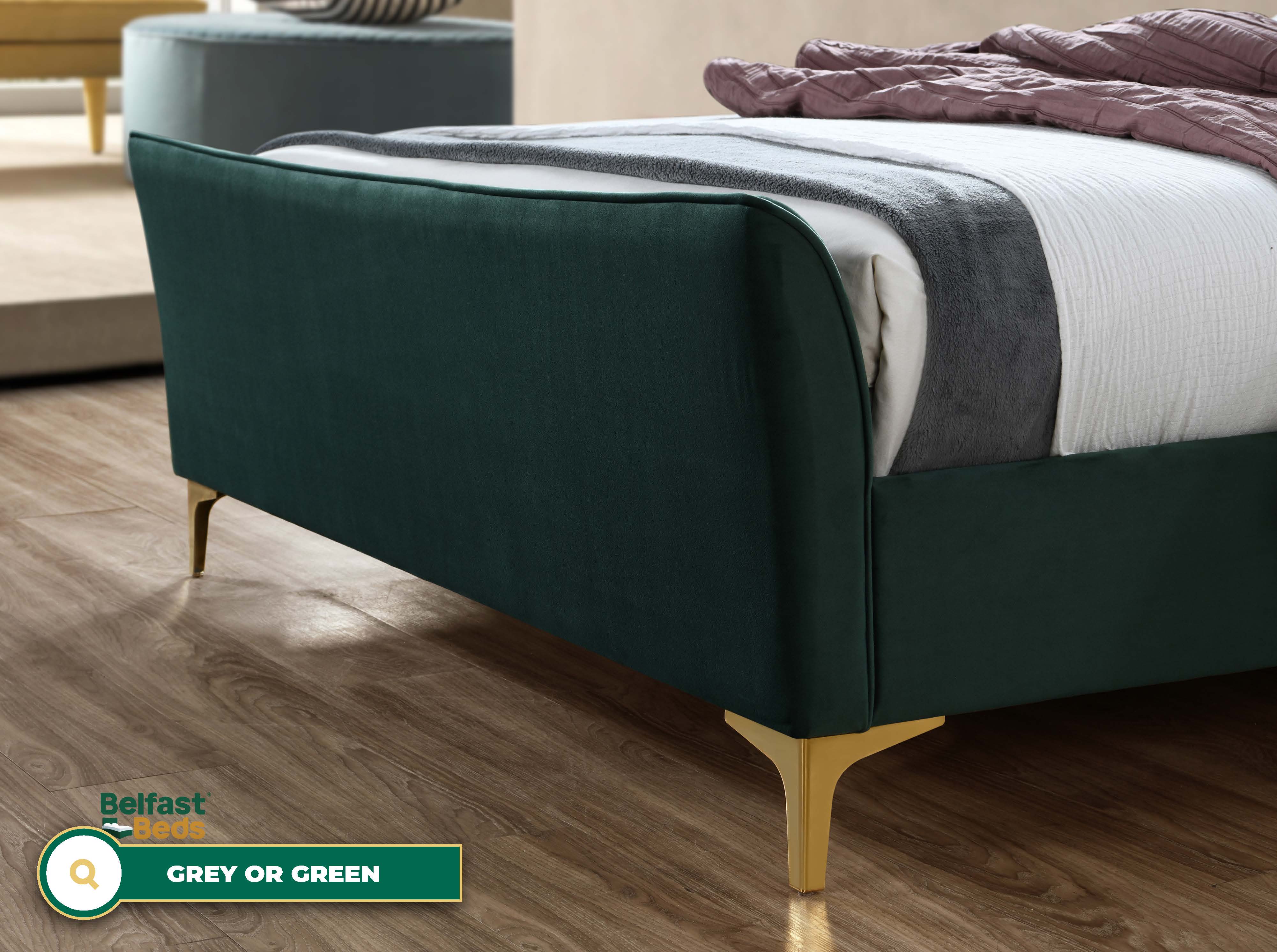 Birlea Clover Fabric Bed Frame thumbnail 3