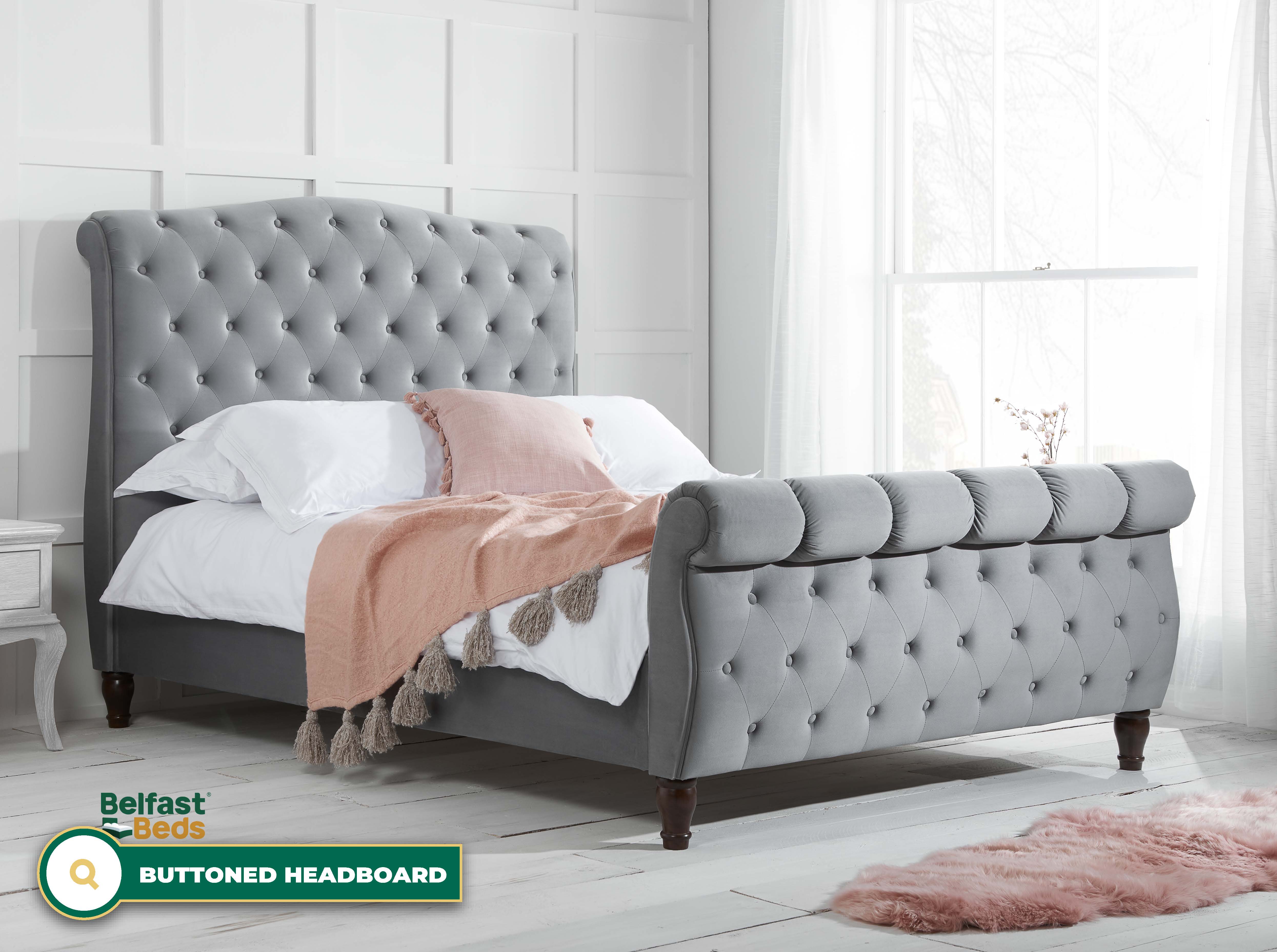 Birlea Colorado Fabric Bed Frame
