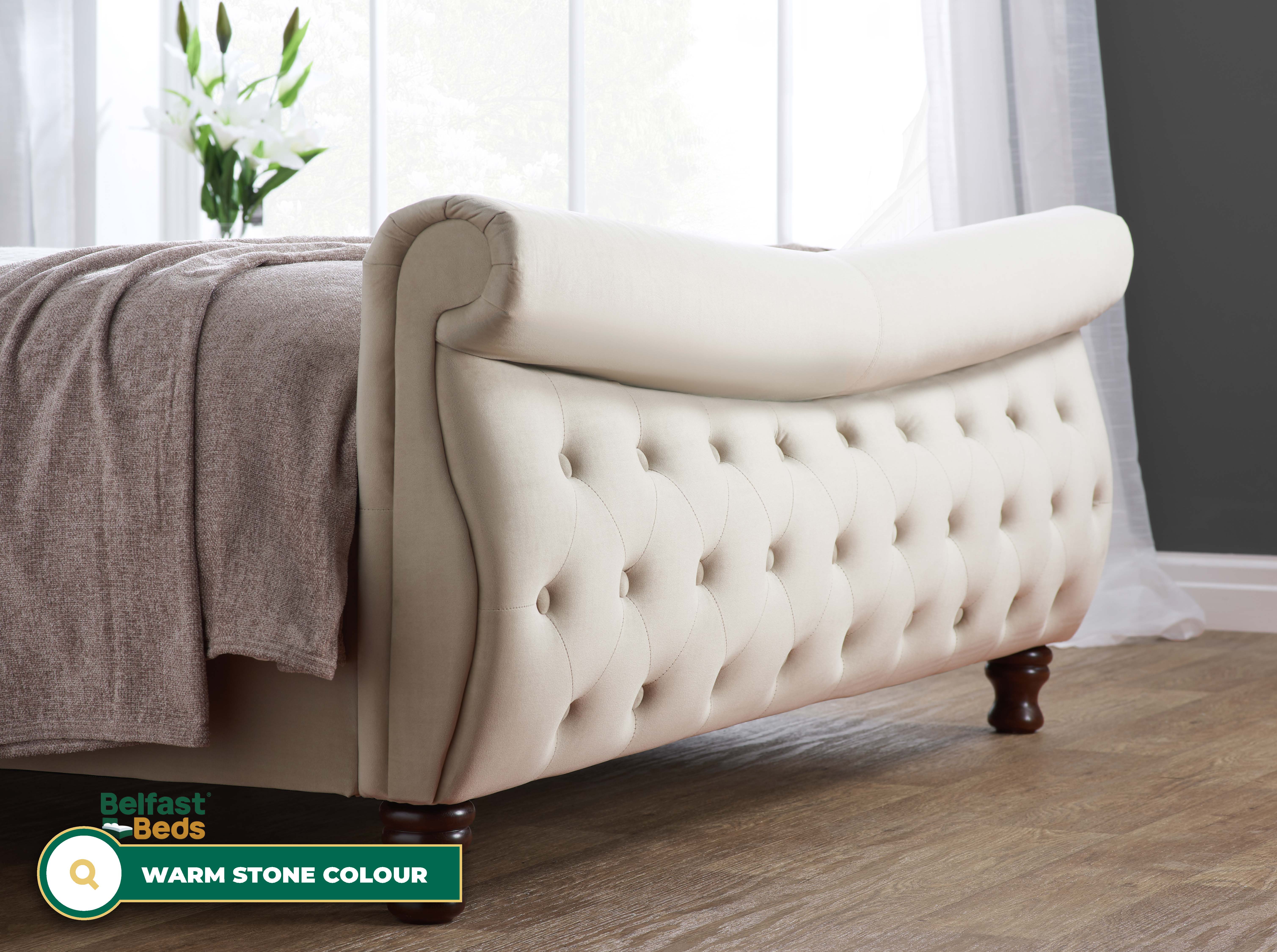 Birlea Copenhagen Fabric Bed Frame thumbnail 2