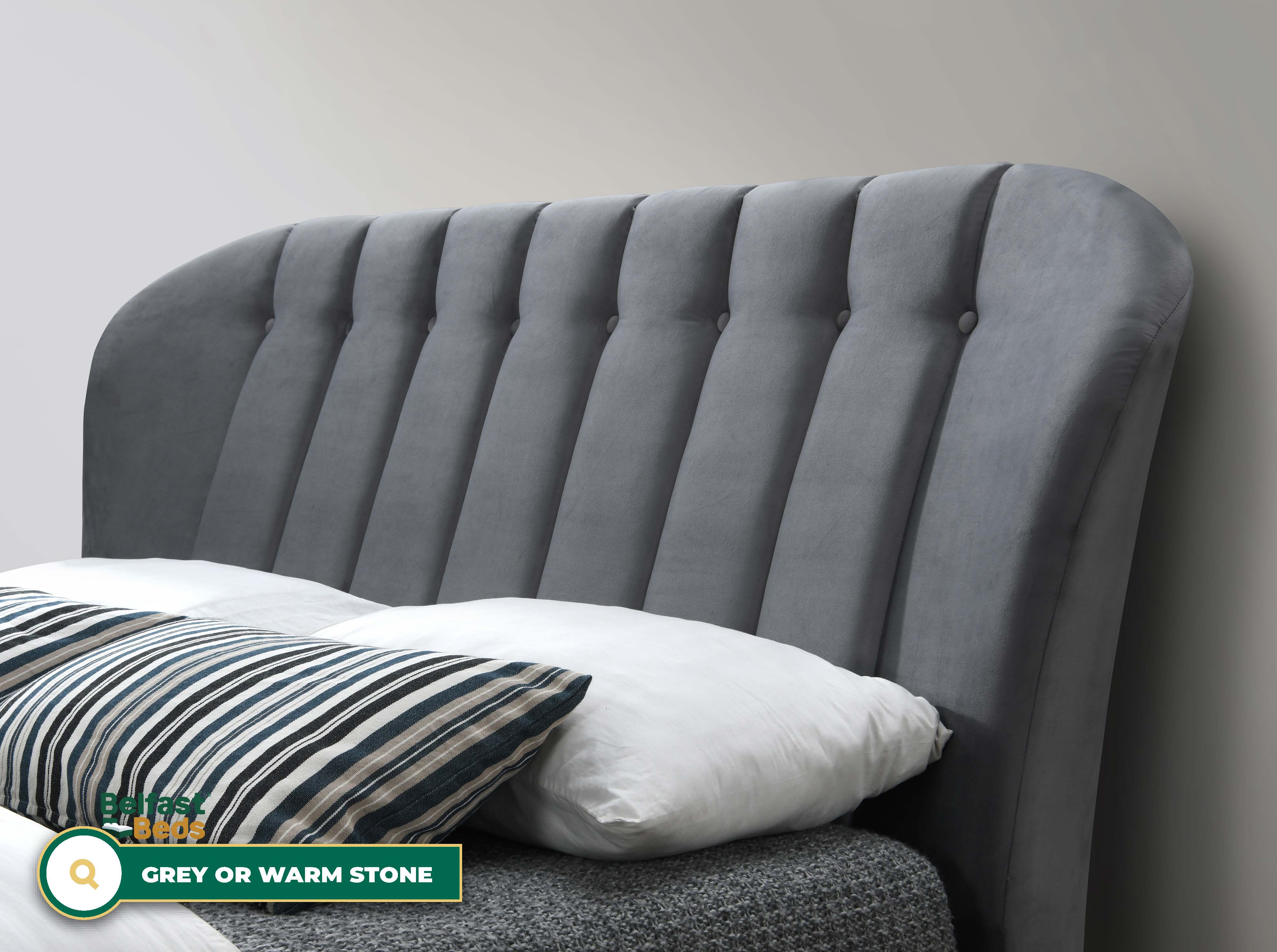 Birlea Elm Fabric Bed Frame thumbnail 3