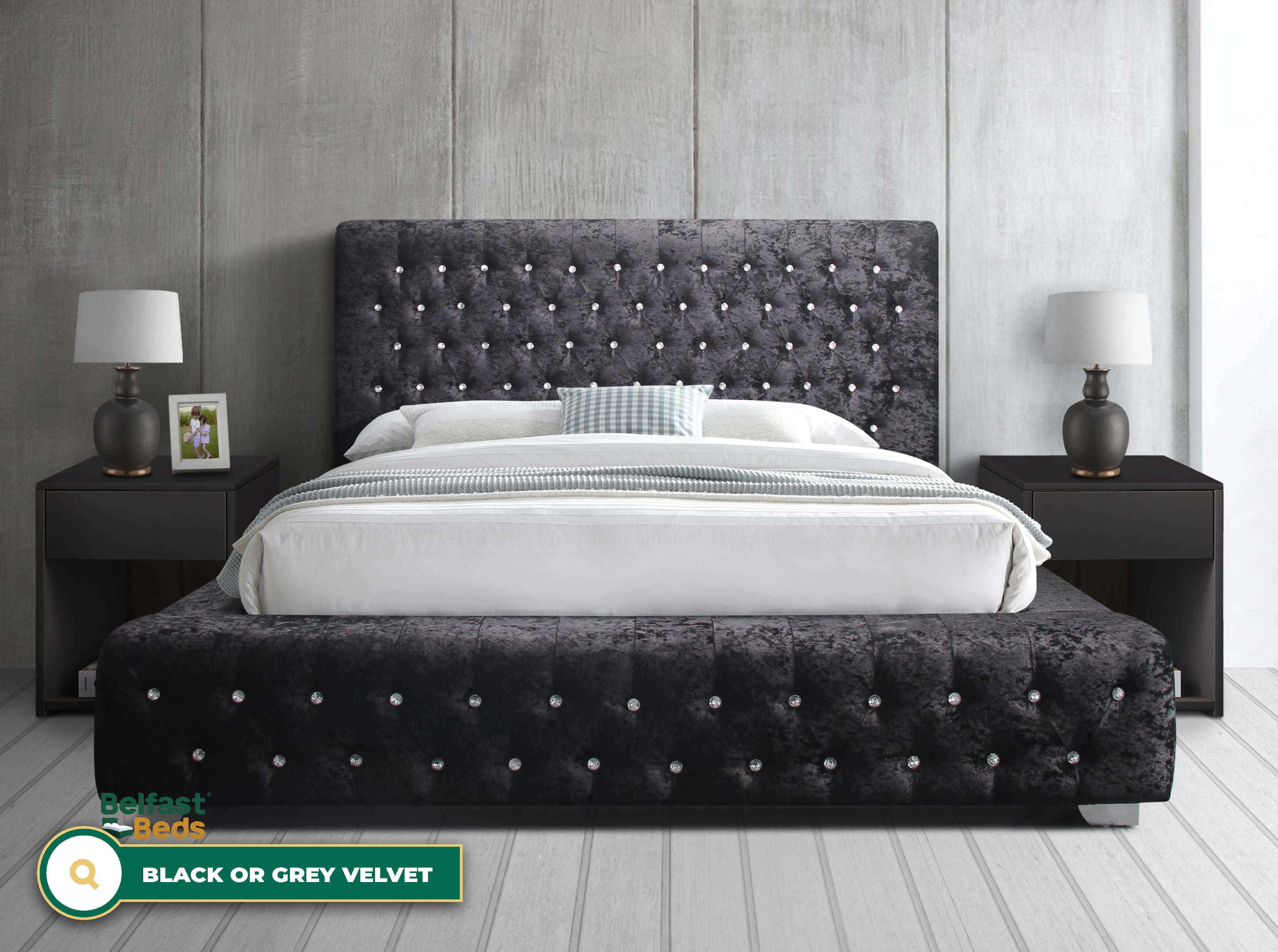 Birlea Grande Fabric Bed Frame thumbnail 2