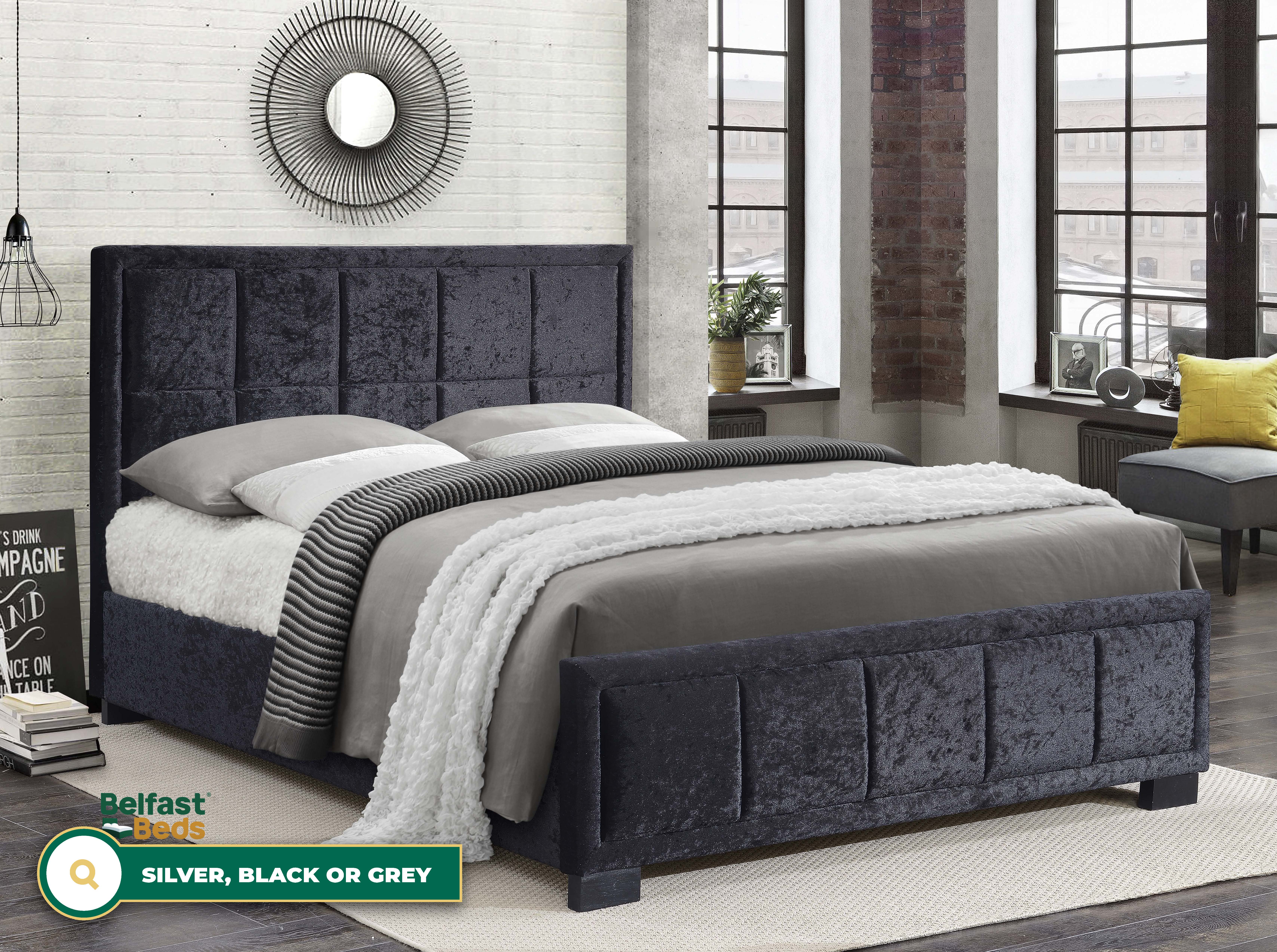 Birlea Hannover Fabric Bed Frame