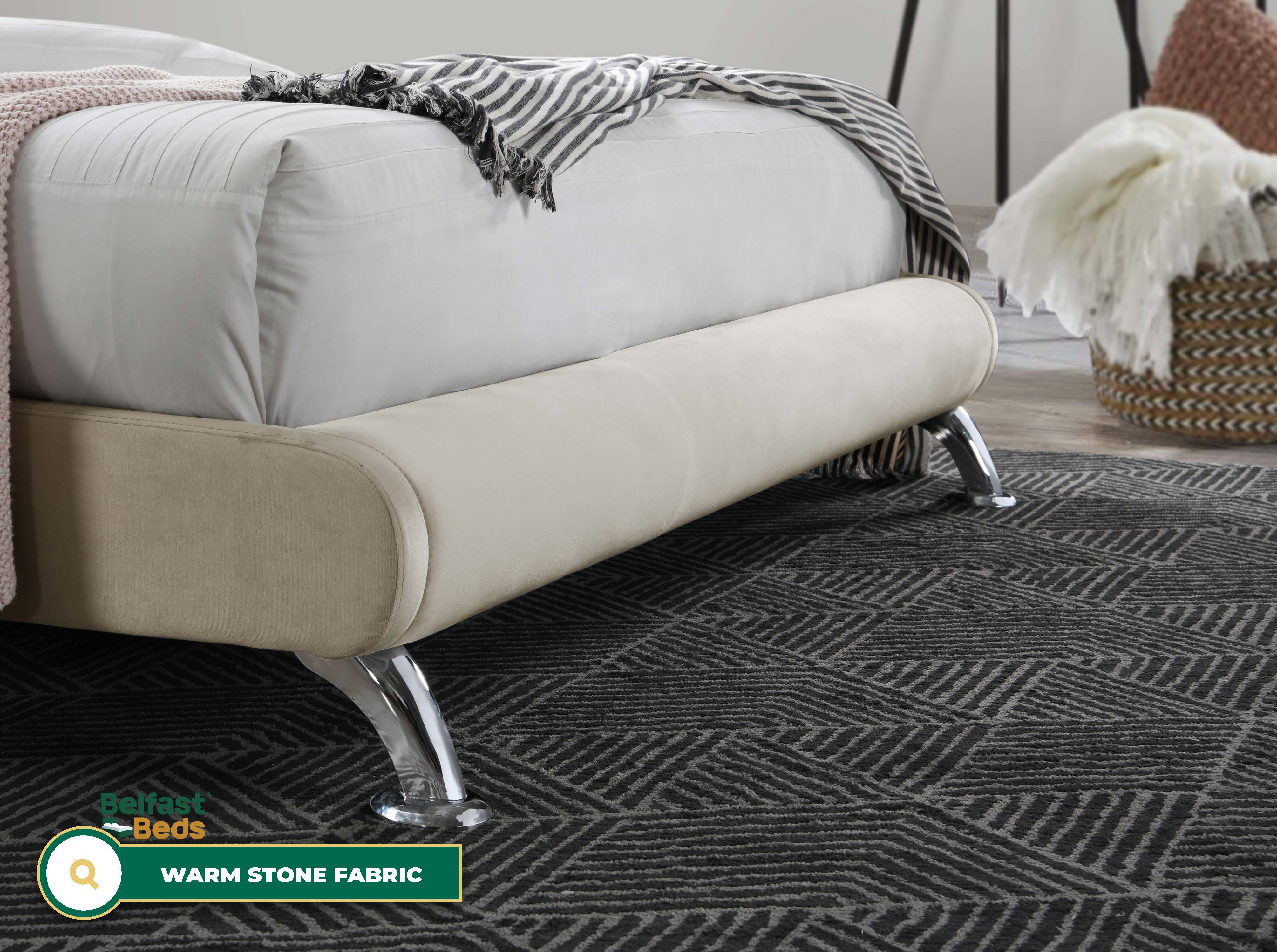 Birlea Hemlock Fabric Bed Frame thumbnail 2