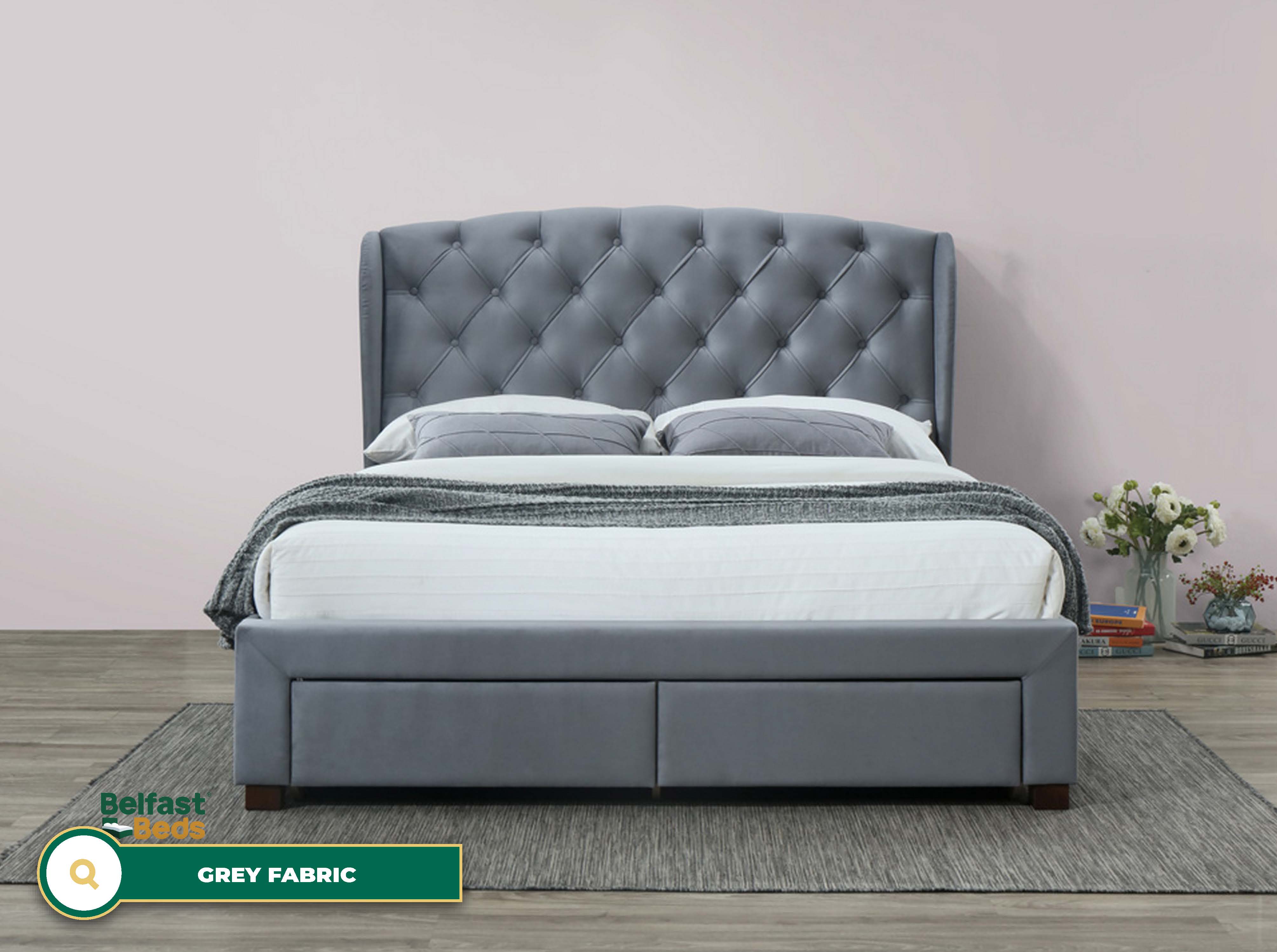 Birlea Hope Fabric Bed Frame thumbnail 2