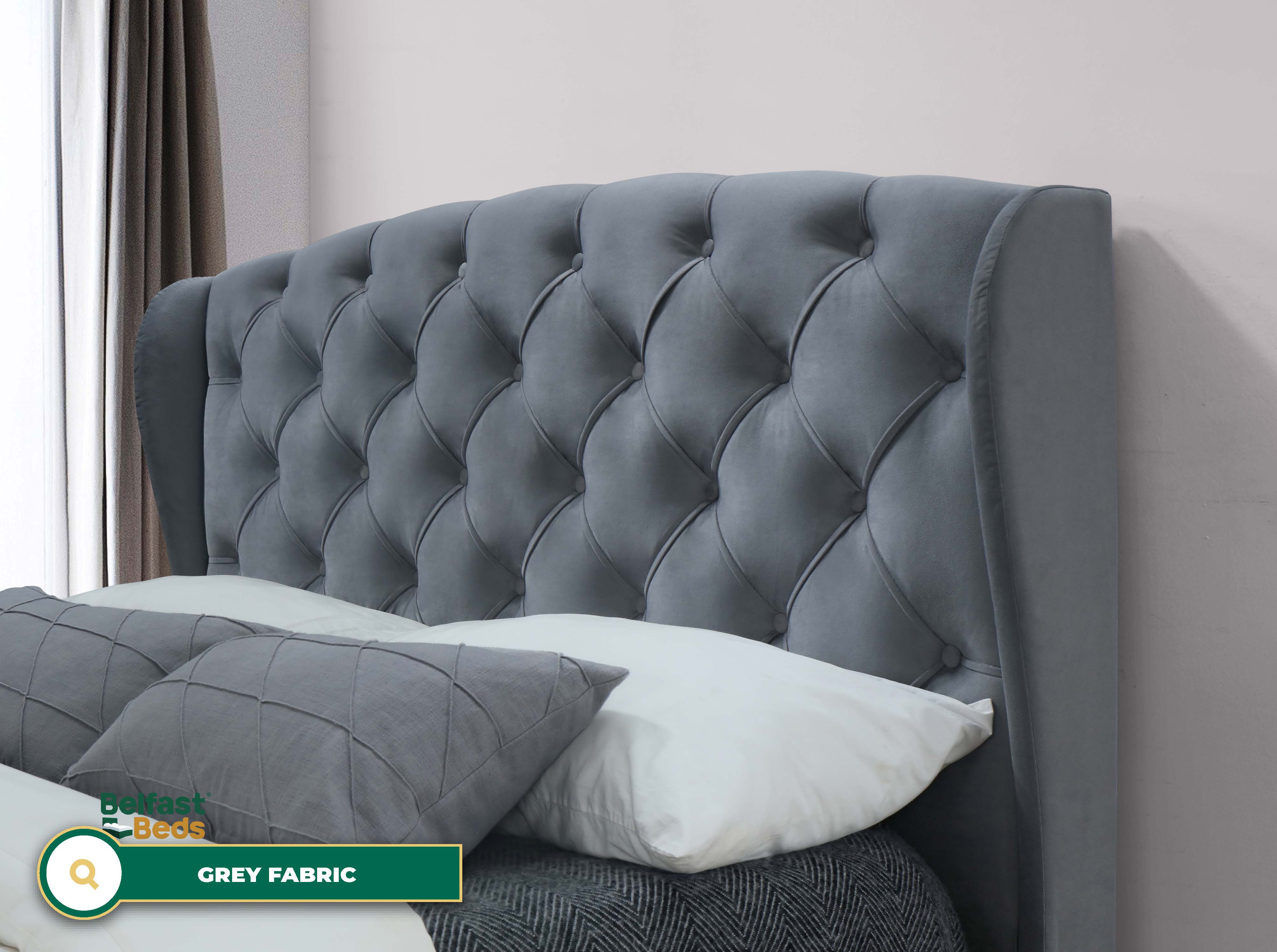 Birlea Hope Fabric Bed Frame thumbnail 3