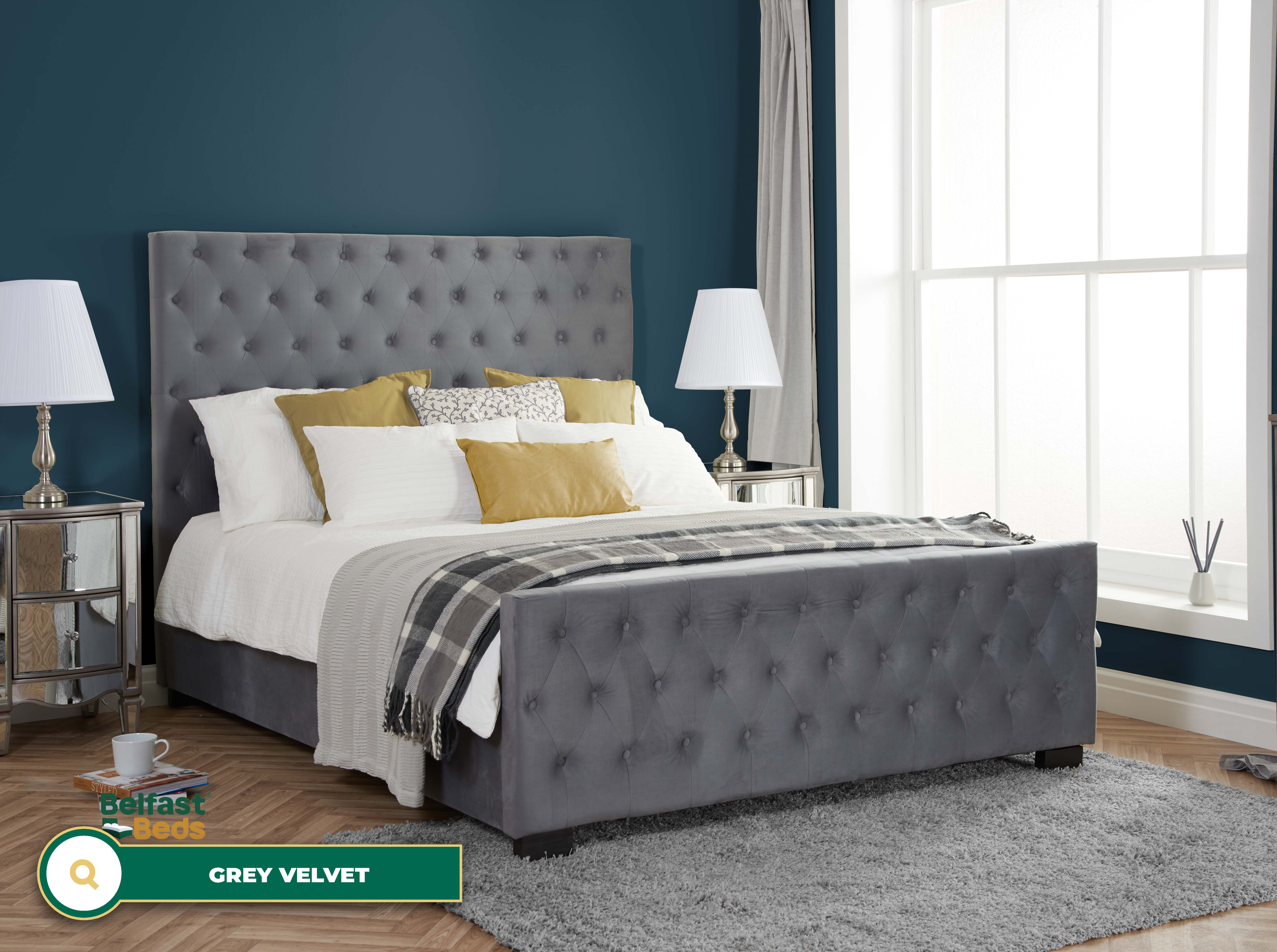 Birlea Marquis Fabric Bed Frame