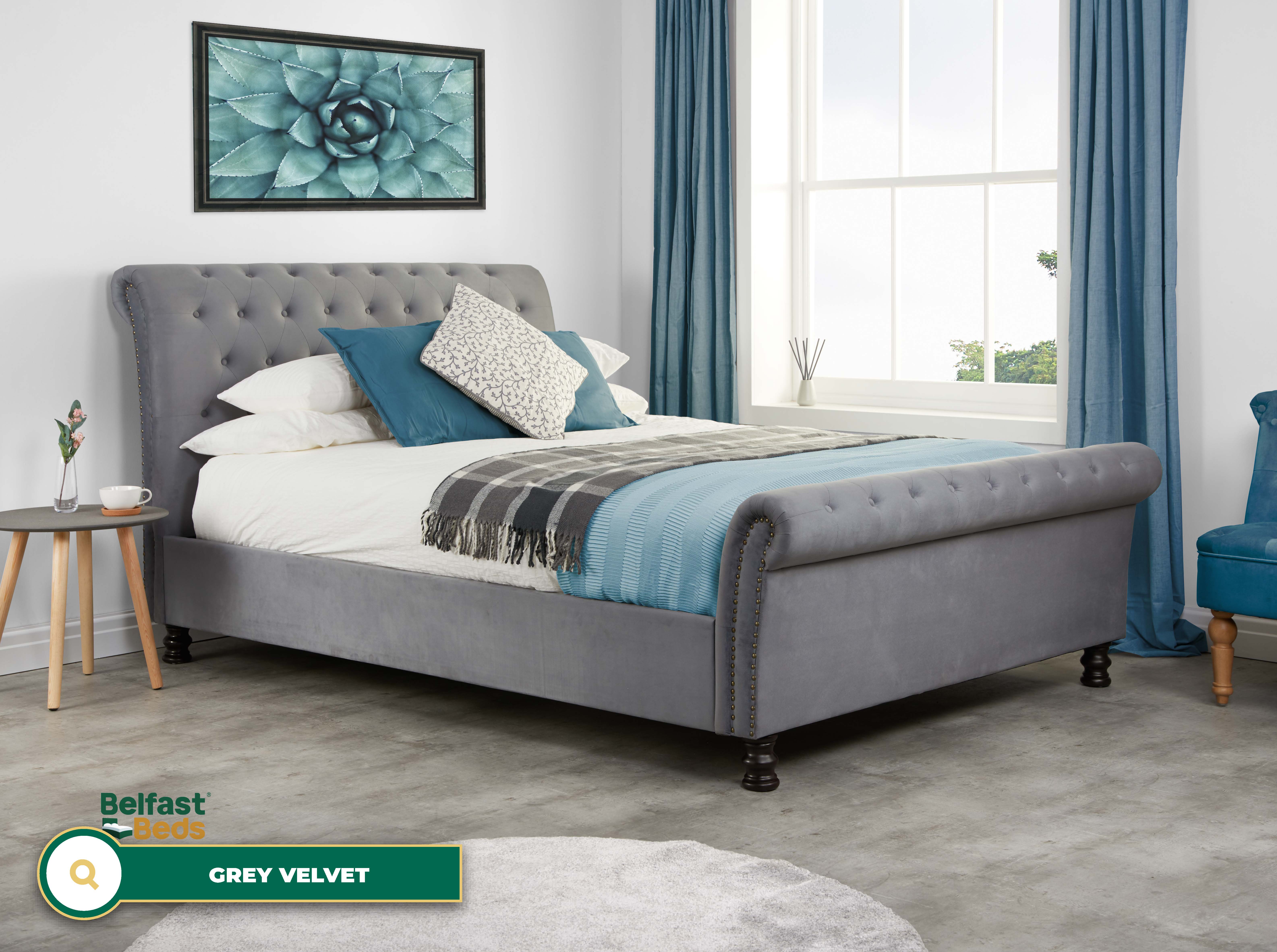 Birlea Opulence Fabric Bed Frame