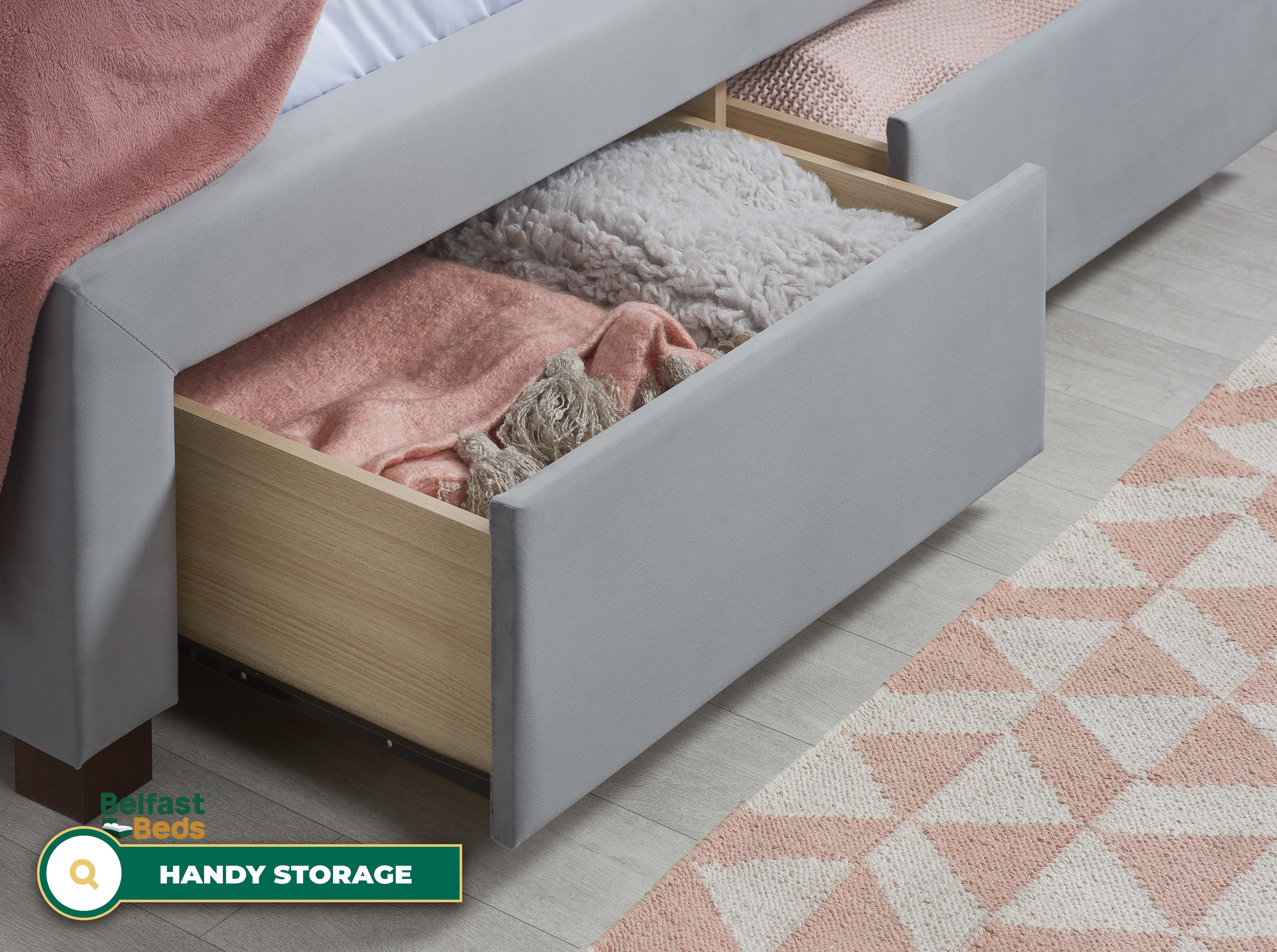 Birlea Woodbury Fabric Bed Frame thumbnail 2