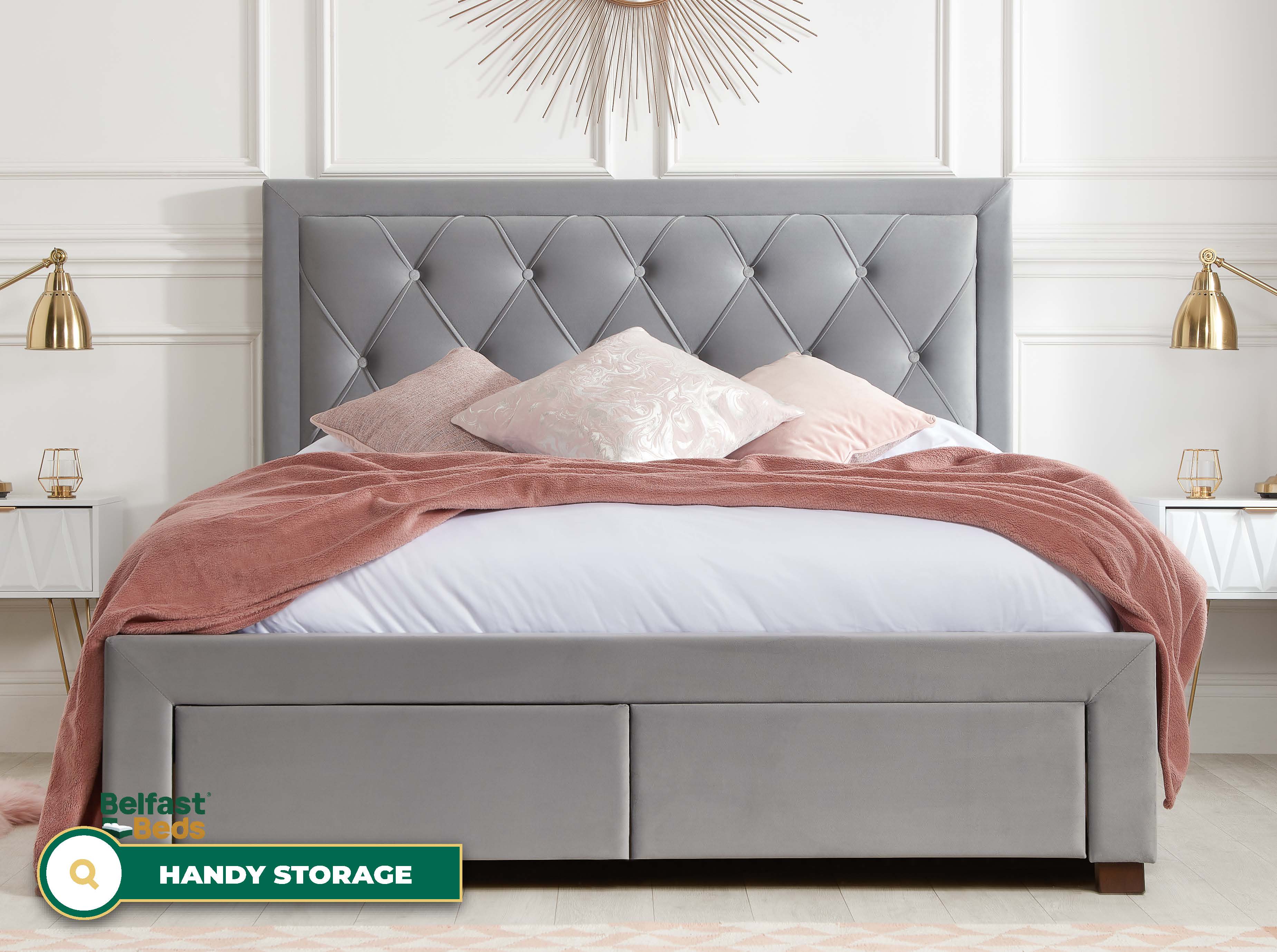 Birlea Woodbury Fabric Bed Frame thumbnail 3