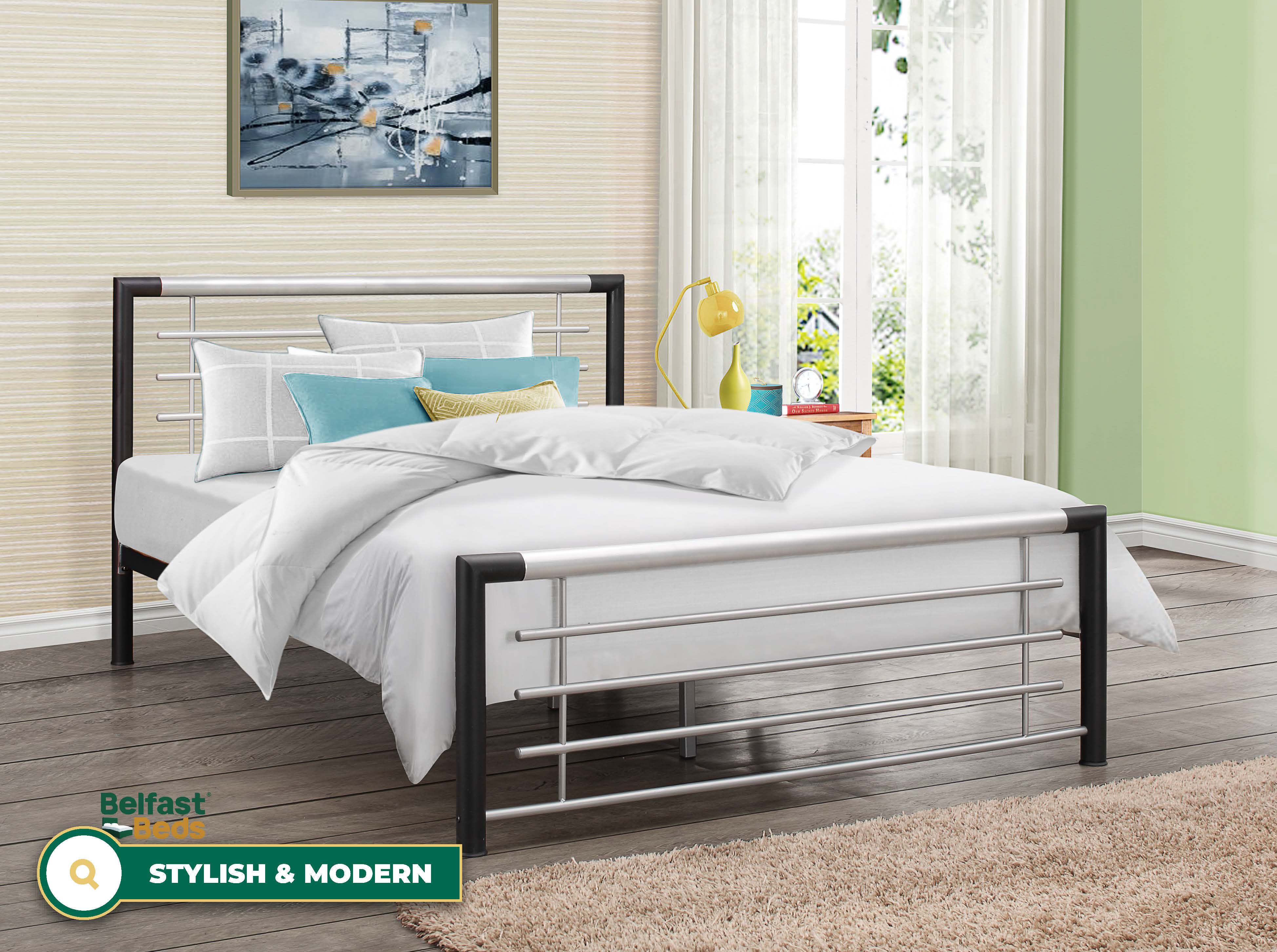 Birlea Faro Metal Bed Frame