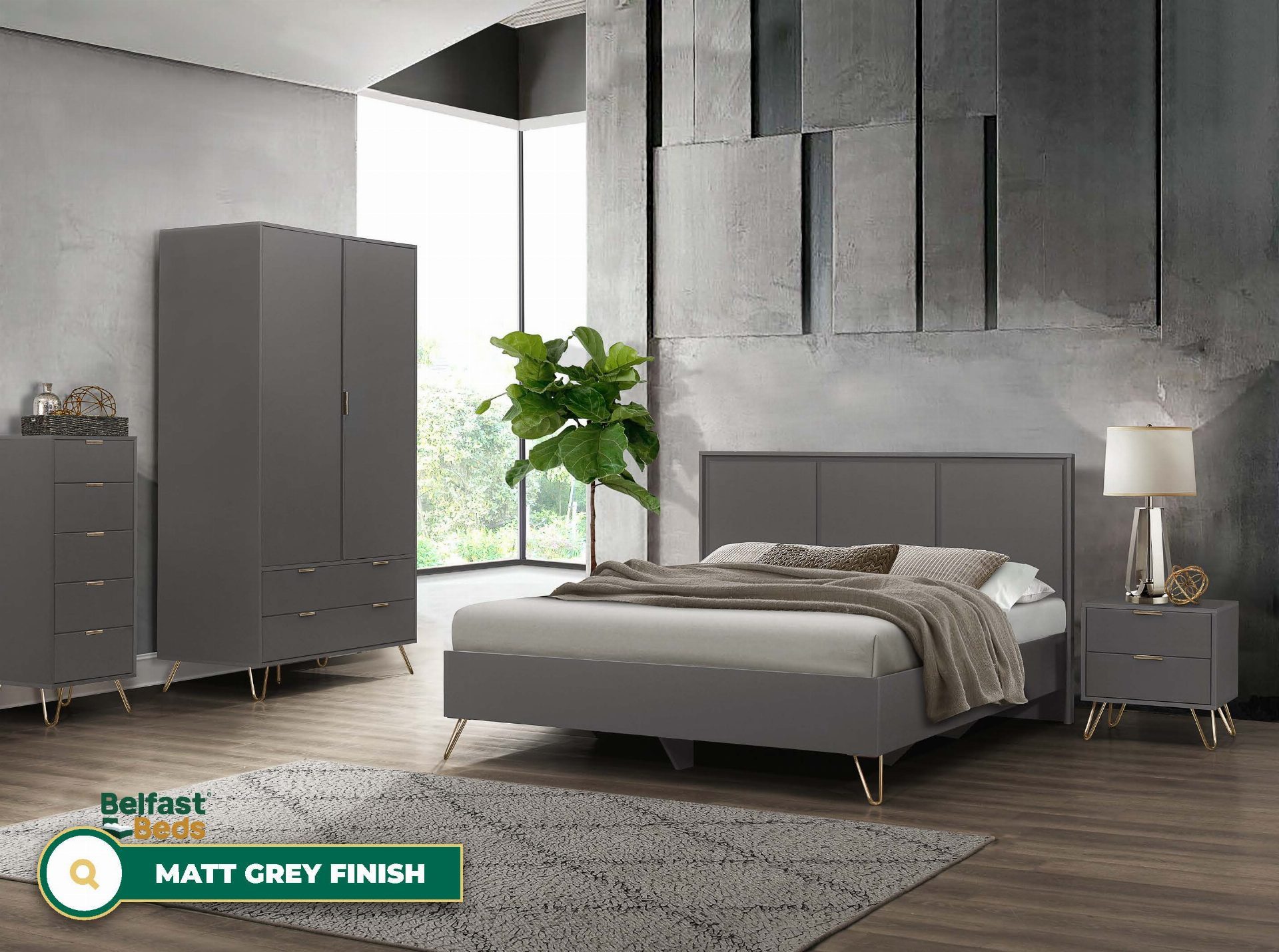 Birlea Arlo Wooden Bed Frame