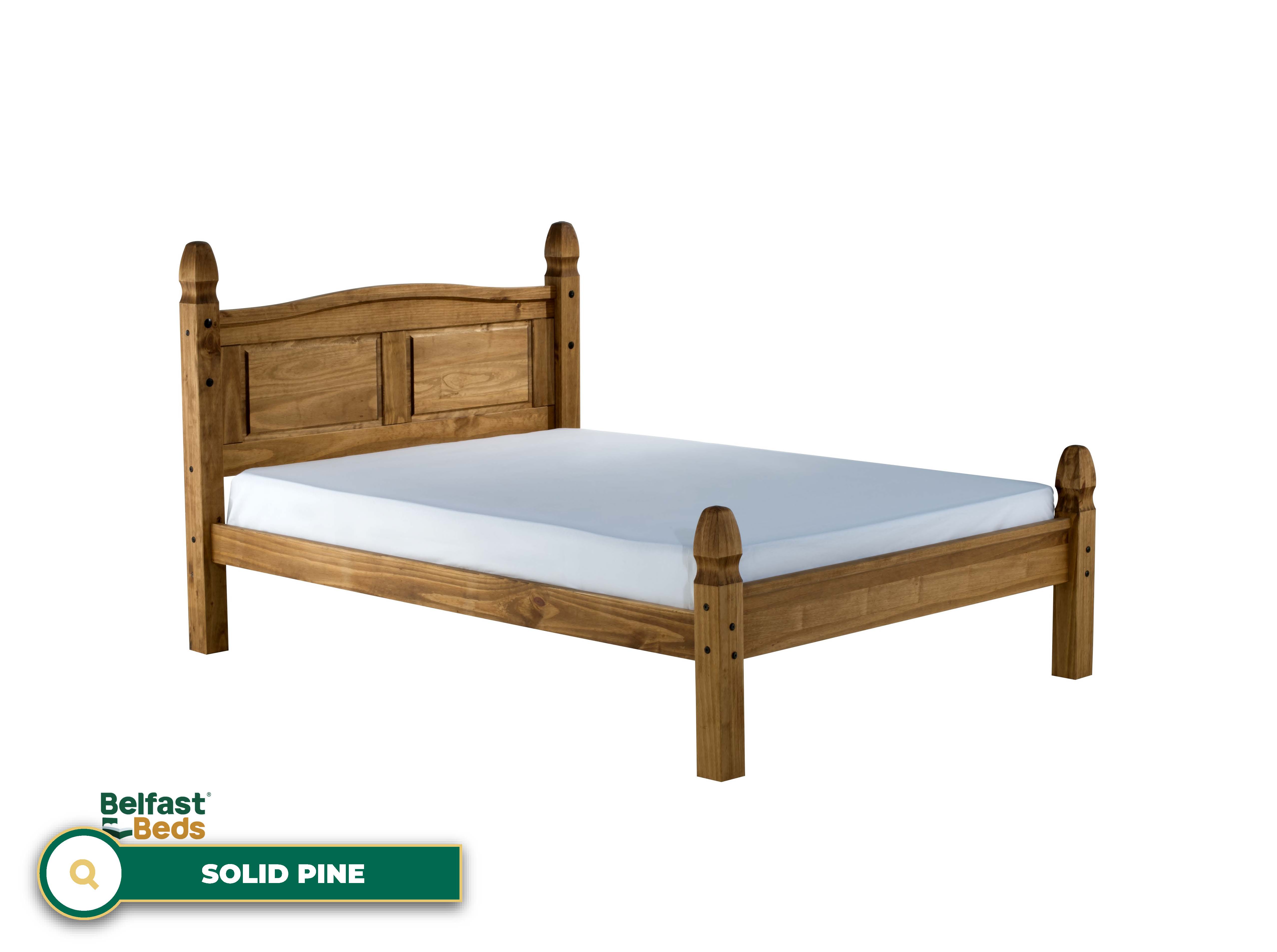 Birlea Corona Wooden Low End Bed Frame