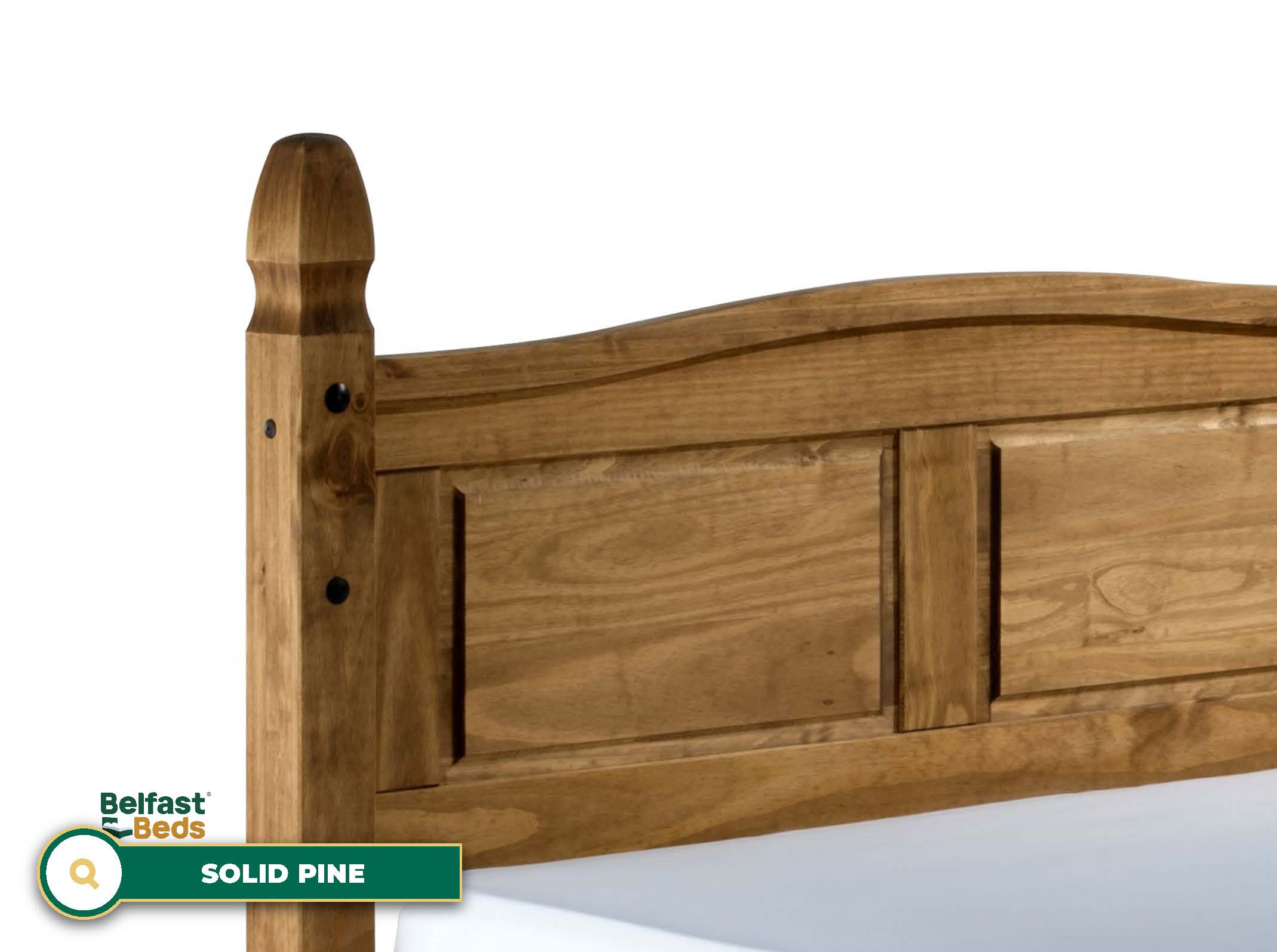 Birlea Corona Wooden Low End Bed Frame