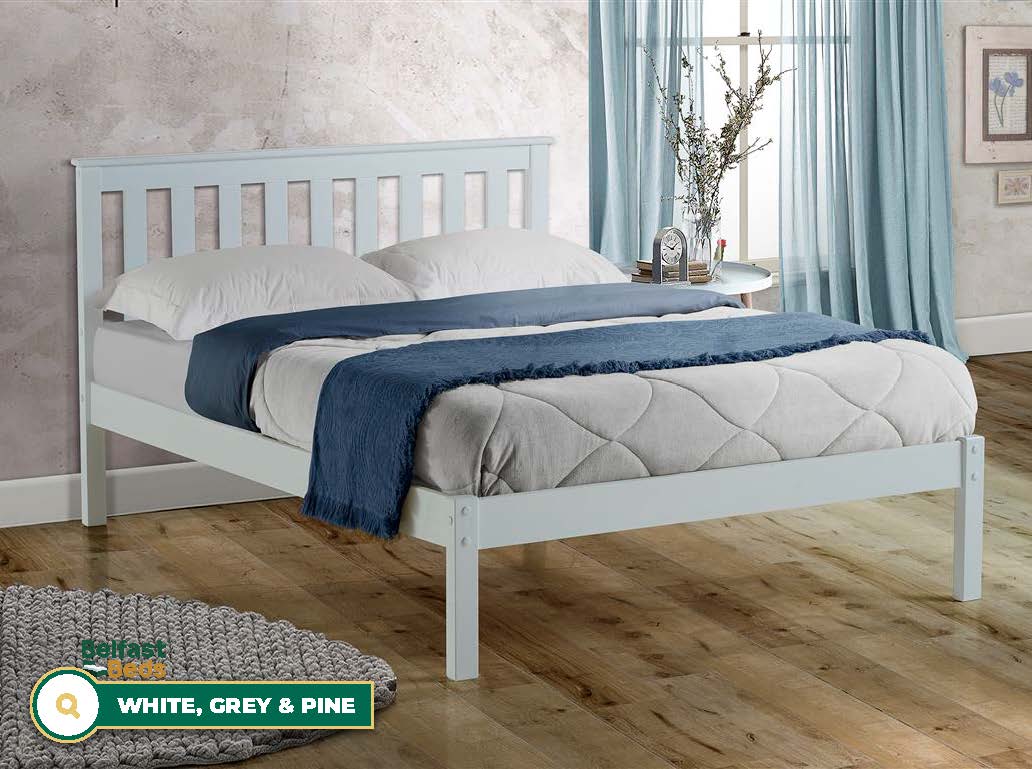 Birlea Denver Wooden Low End Bed Frame