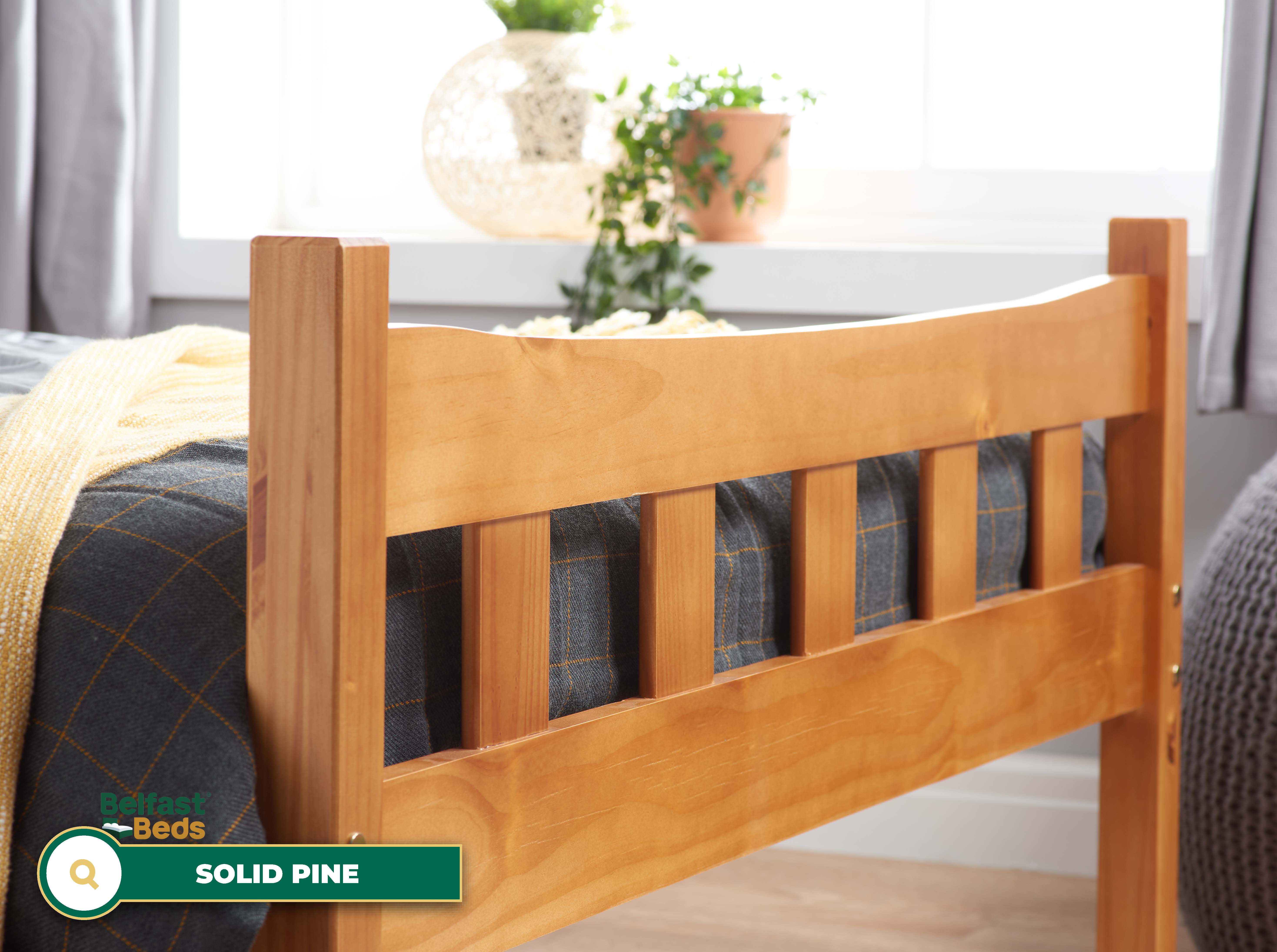Birlea Miami Wooden Bed Frame