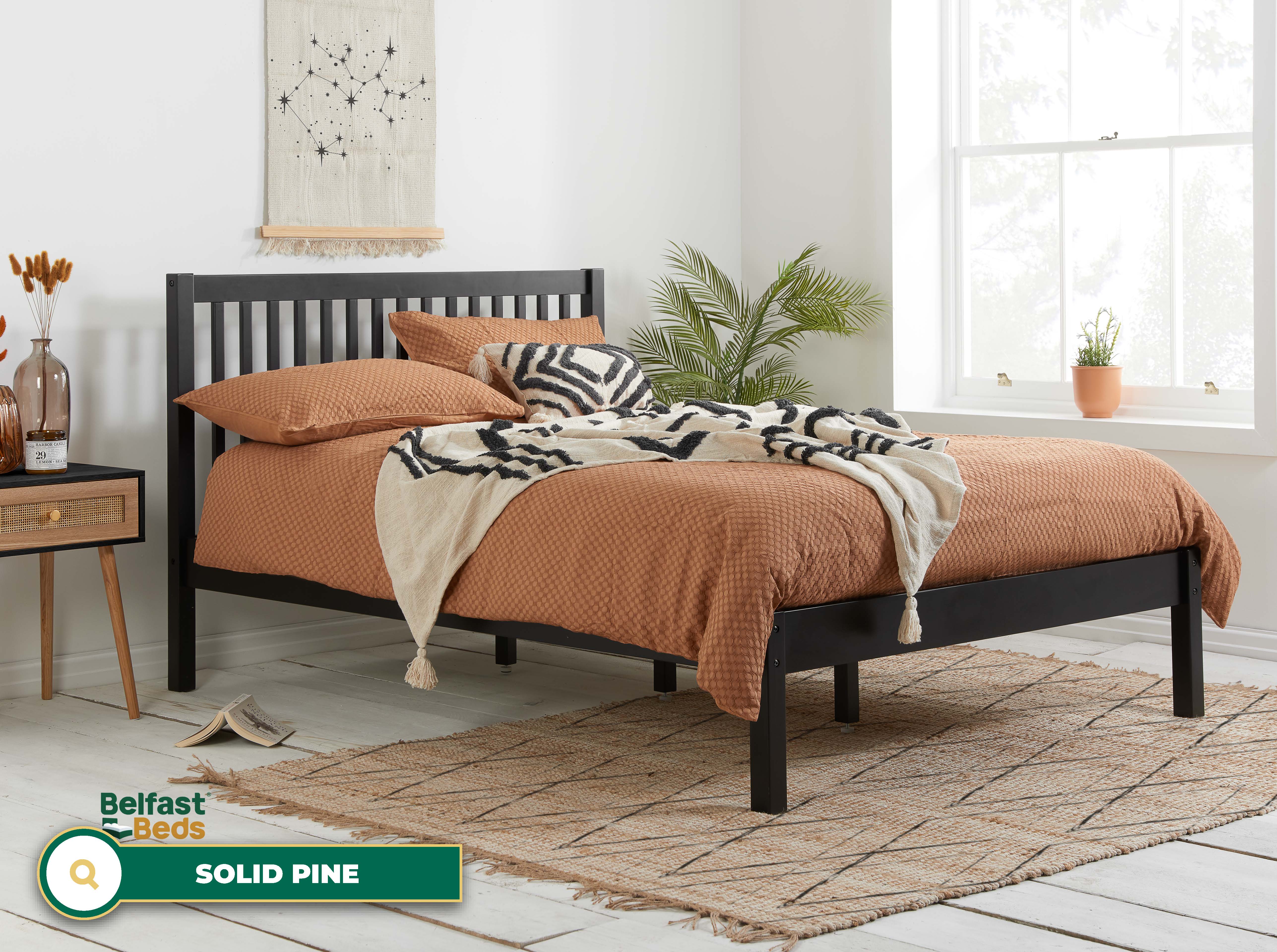 Birlea Nova Wooden Bed Frame
