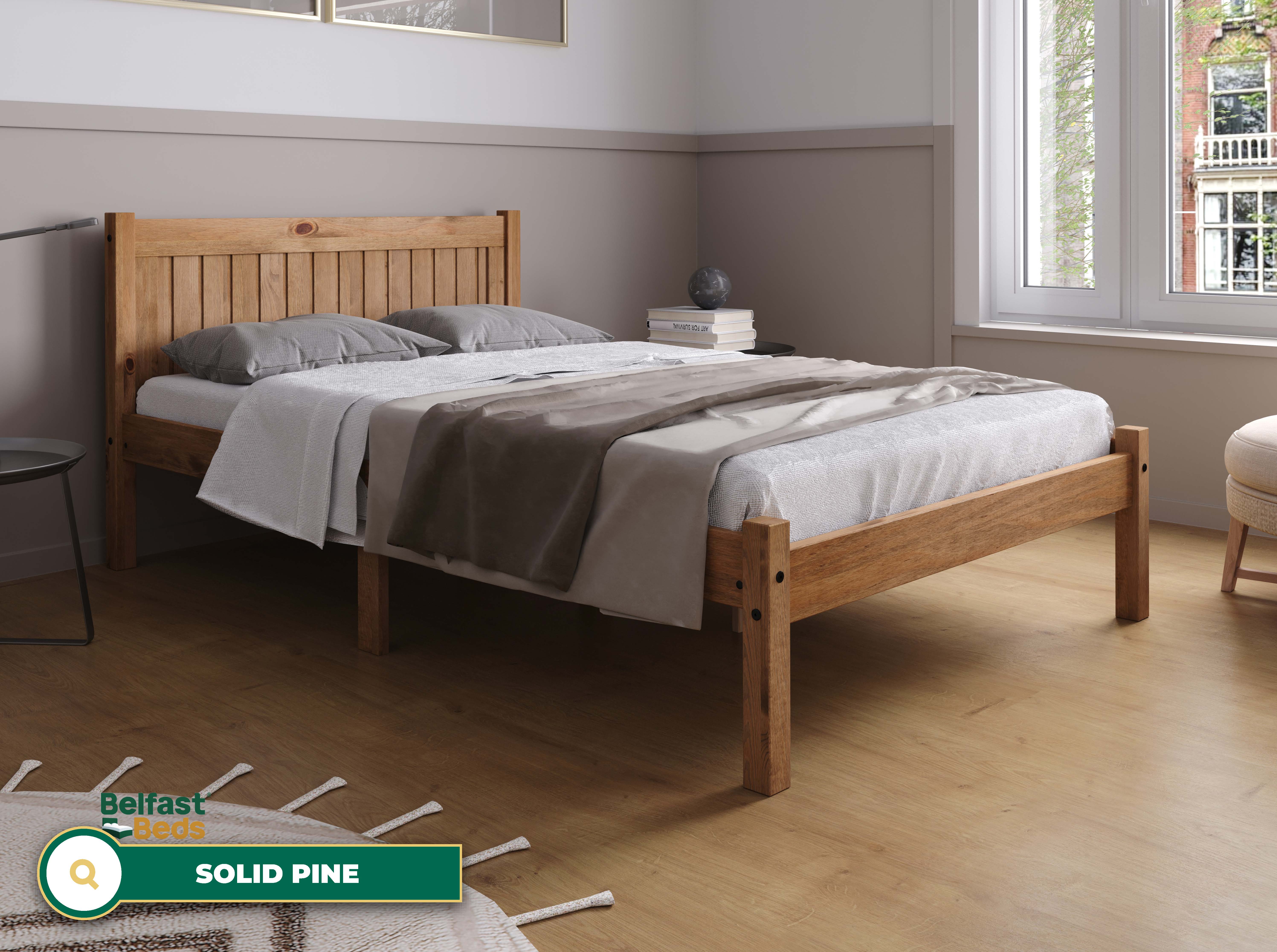 Birlea Rio Wooden Bed Frame