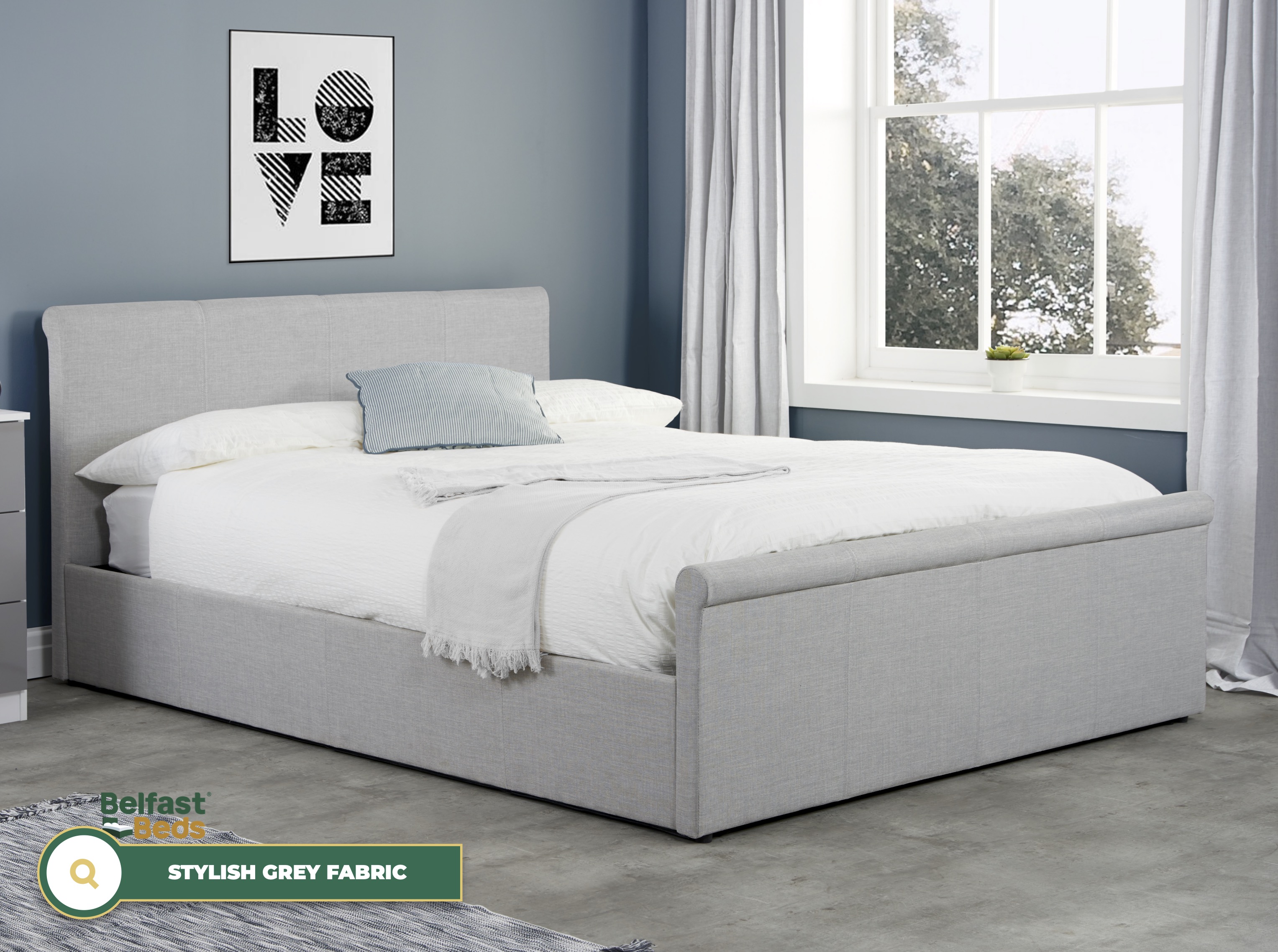 Birlea Stratus Ottoman Bed Frame