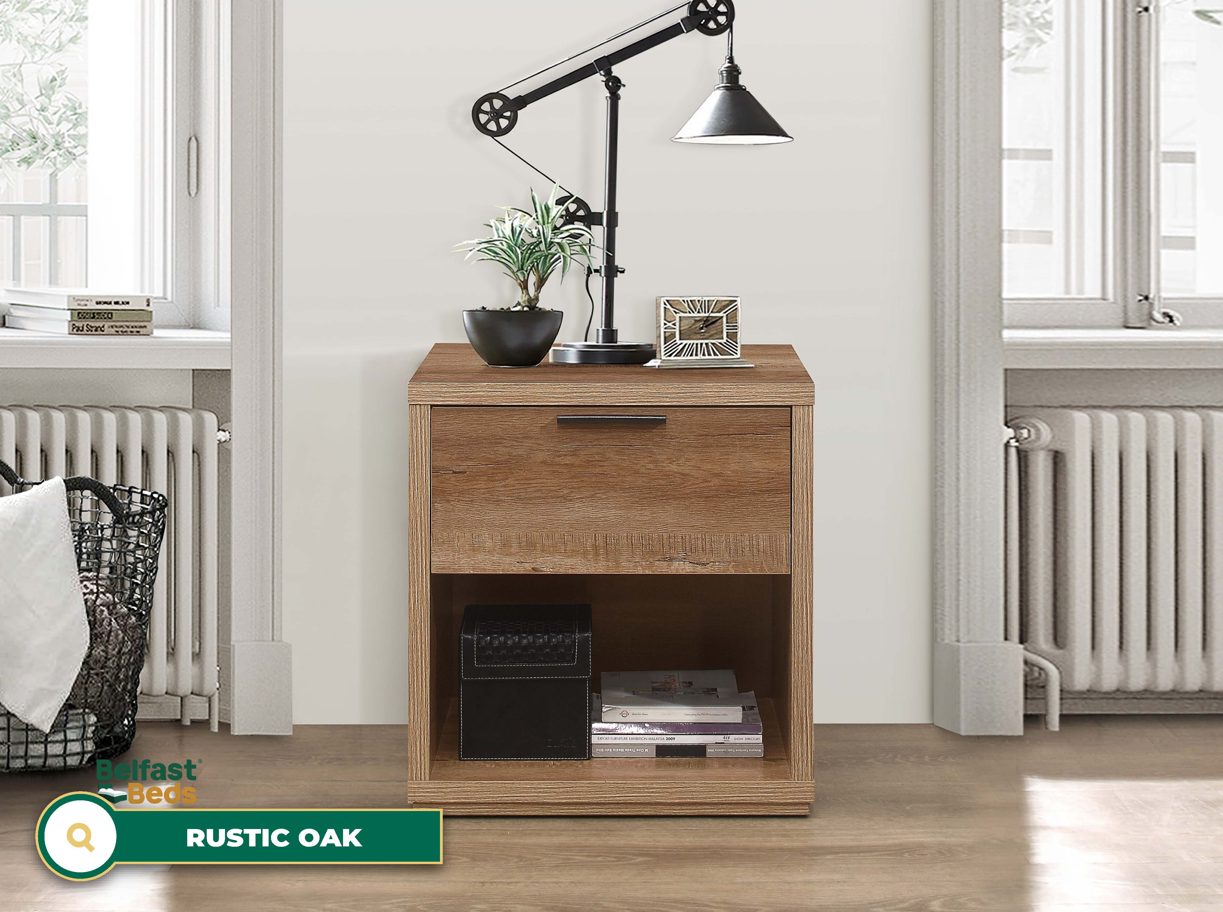 Stockwell 1 Drawer Bedside