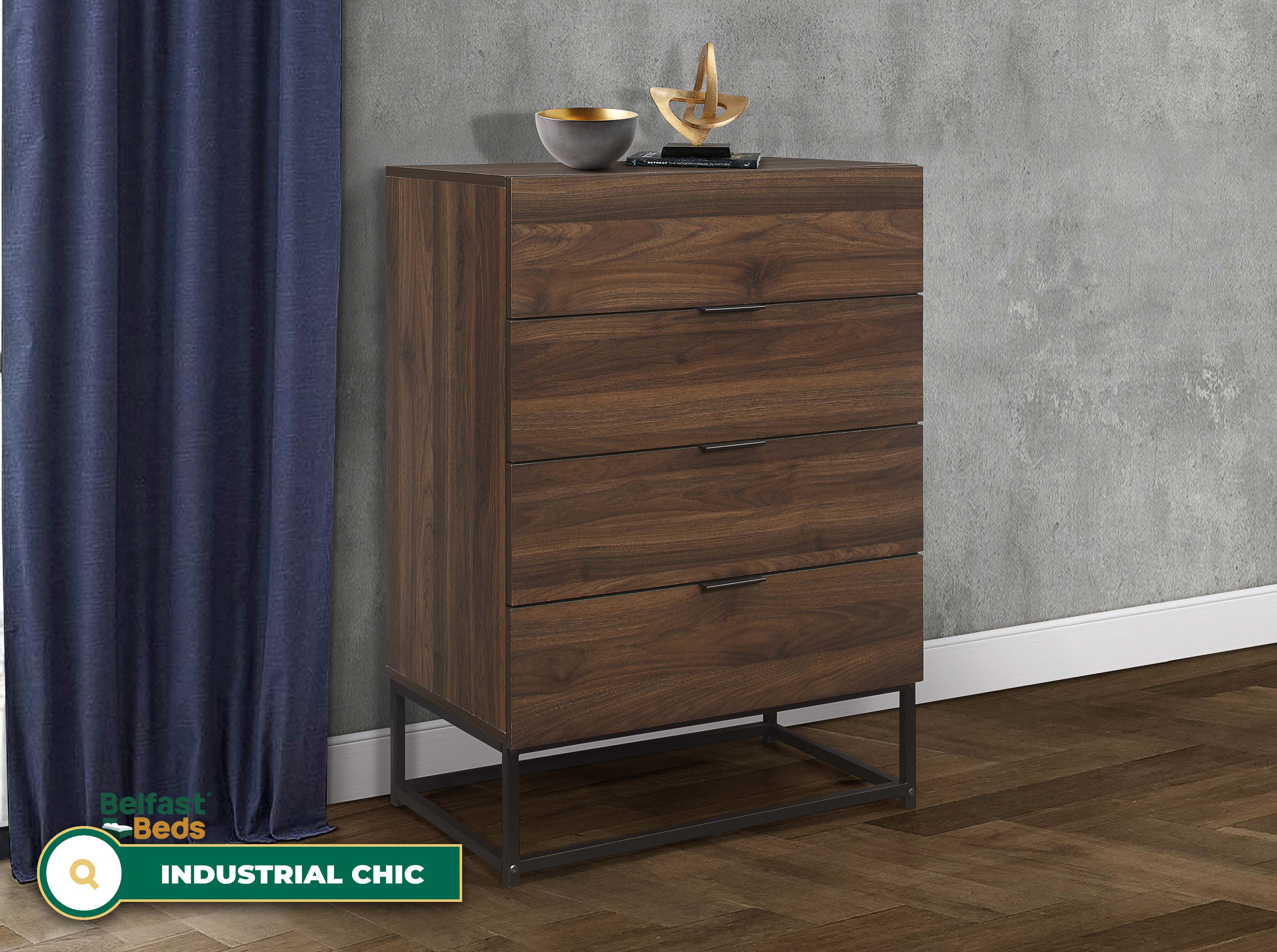 Houston 4 Drawer Chest