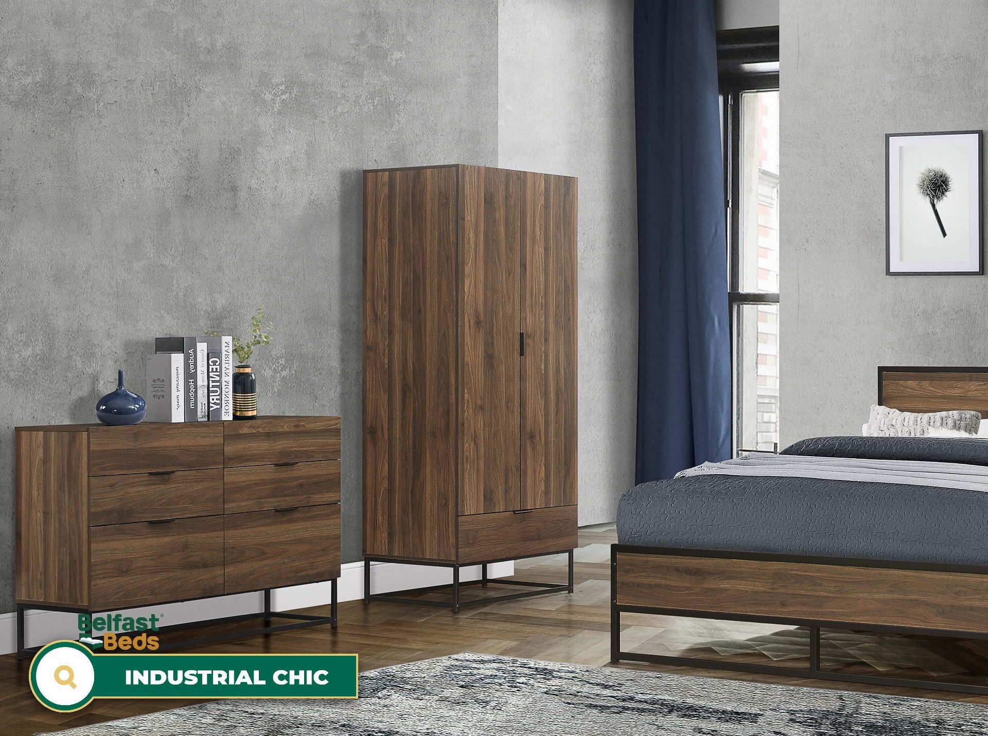 Houston 4 Drawer Chest thumbnail 3
