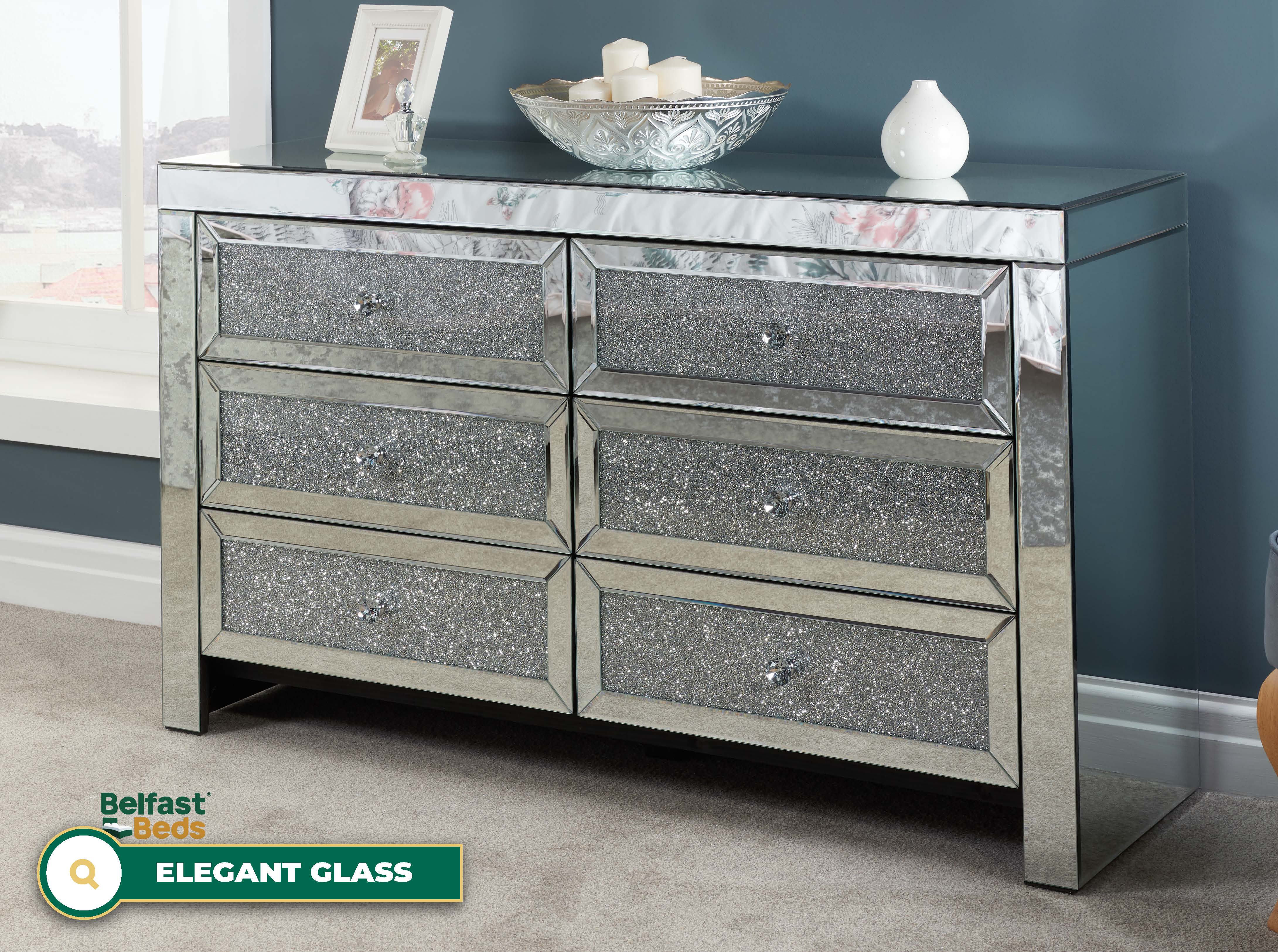 Vienna 6 Drawer Chest