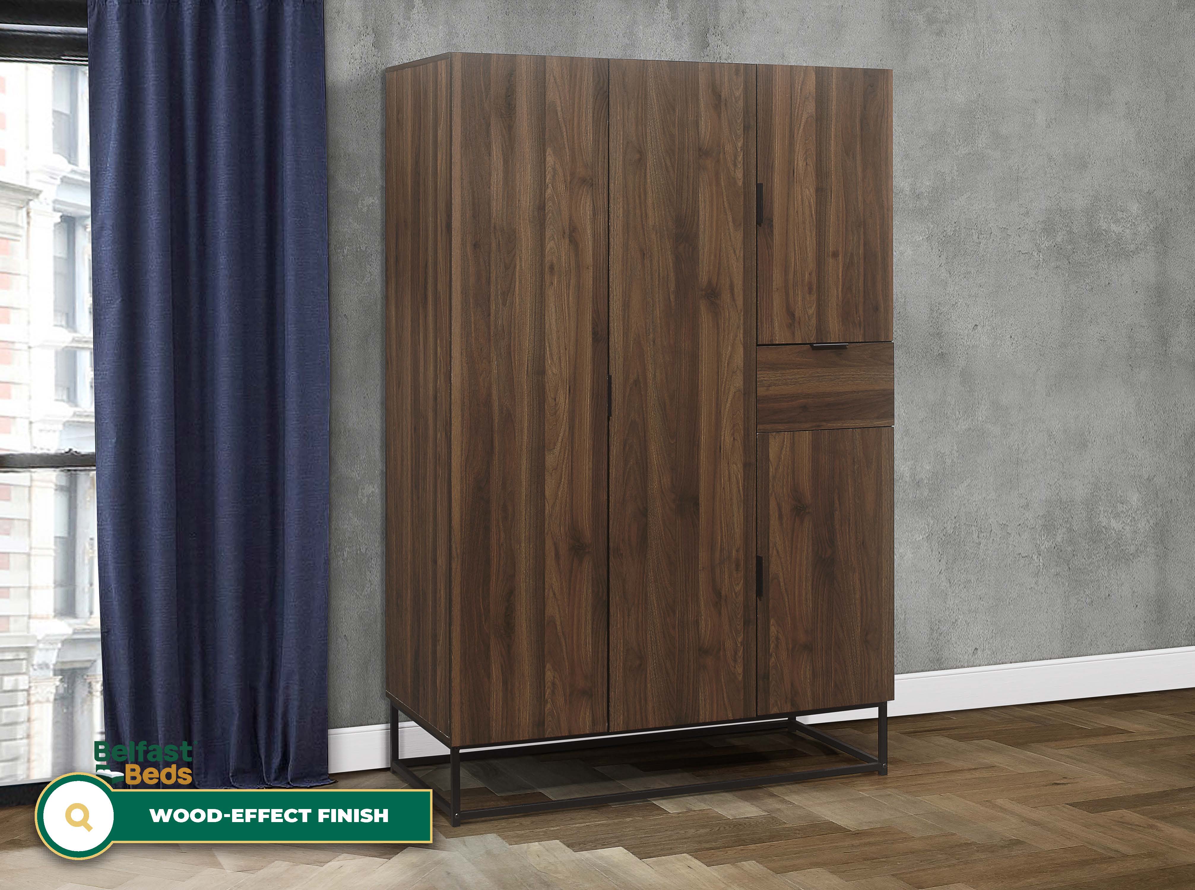Houston 4 Door Wardrobe